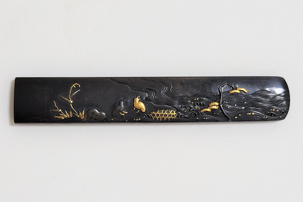 Kozuka: Design of Plovers and Reeds by the River — 1 of 14