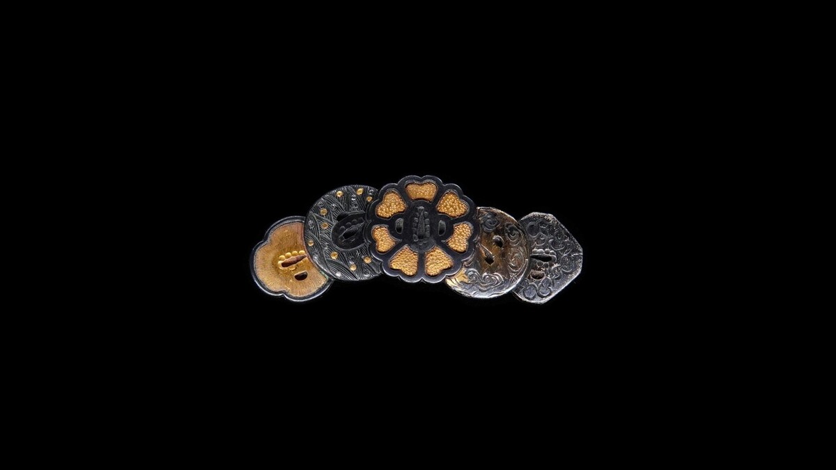 Menuki: Tsuba-zukushi Design, Mumei — 6 of 9