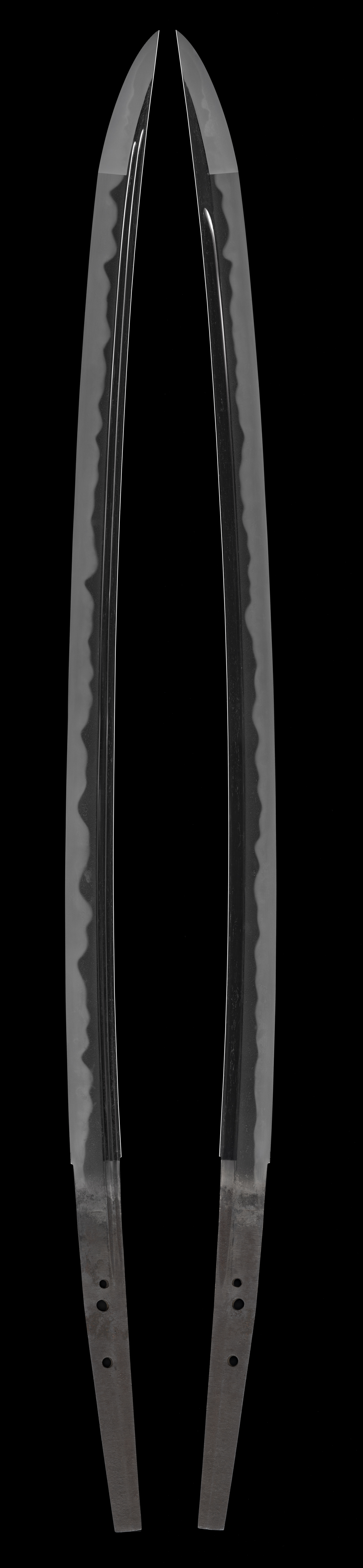 刀 備前長船長義 (附)朱石目塗鞘打刀拵