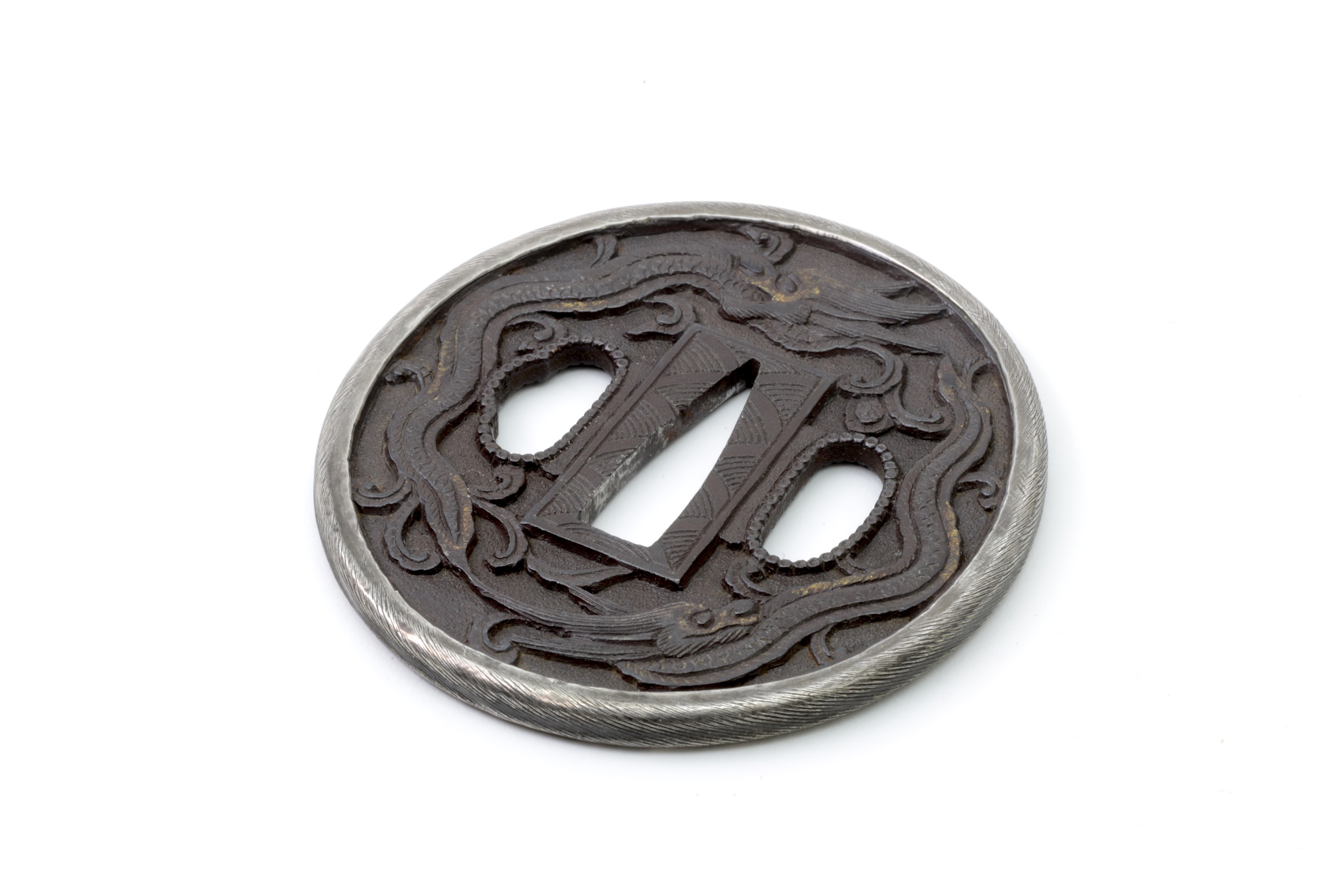 Three Wise Monkeys Tsuba — 3 of 4