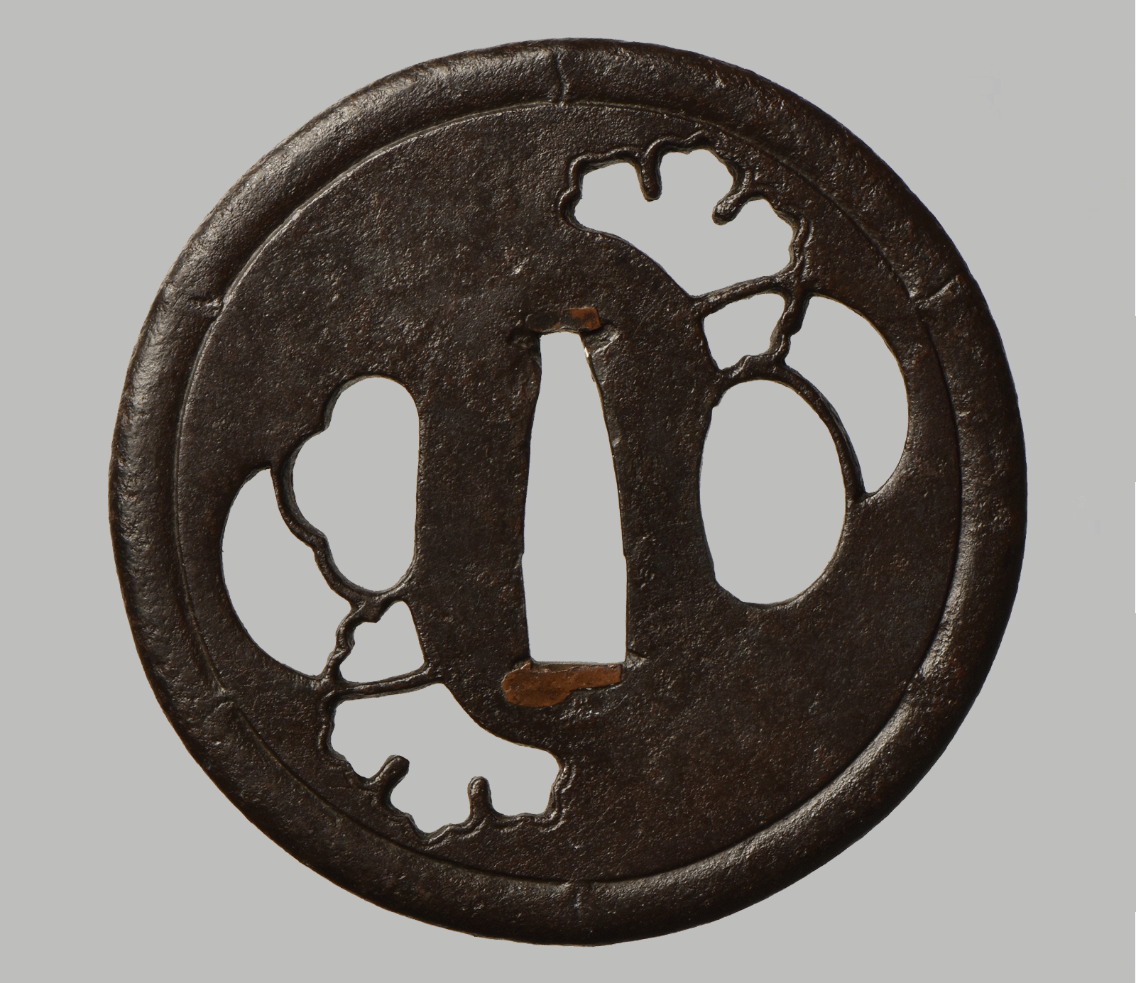 Tsuba: Umetada School - Snowflakes — 1 of 3
