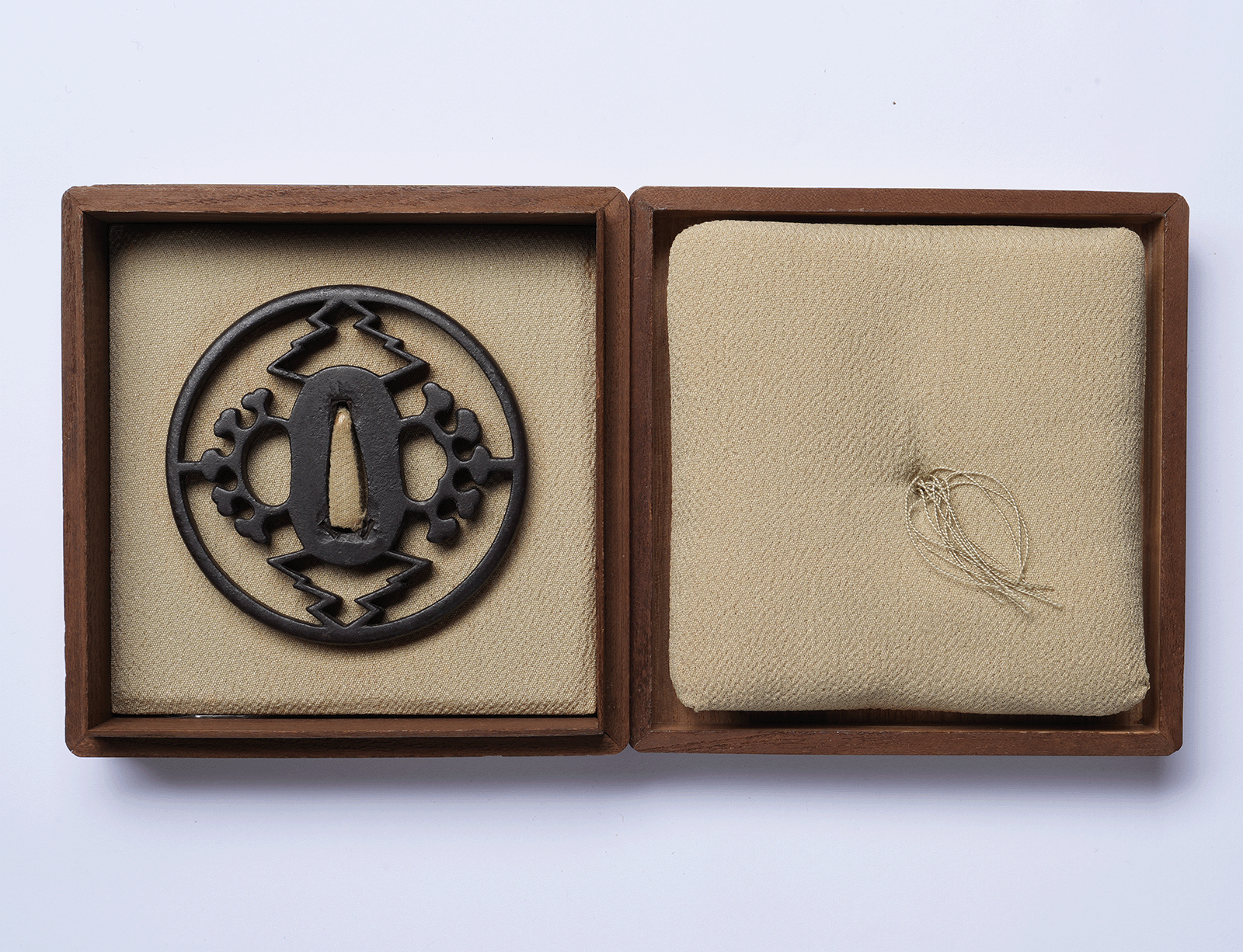Tsuba: Owari - Lightning and Cloud Motifs — 4 of 4