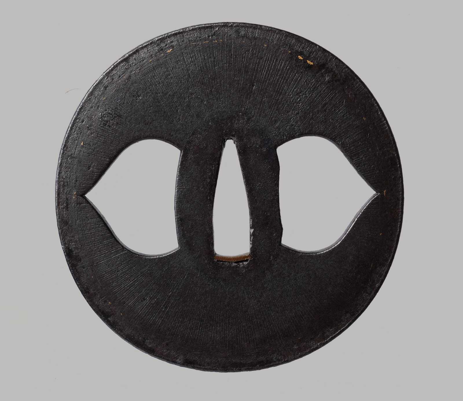 Tsuba: Signed Tsuba with Rays of Amida Buddha — 2 of 4