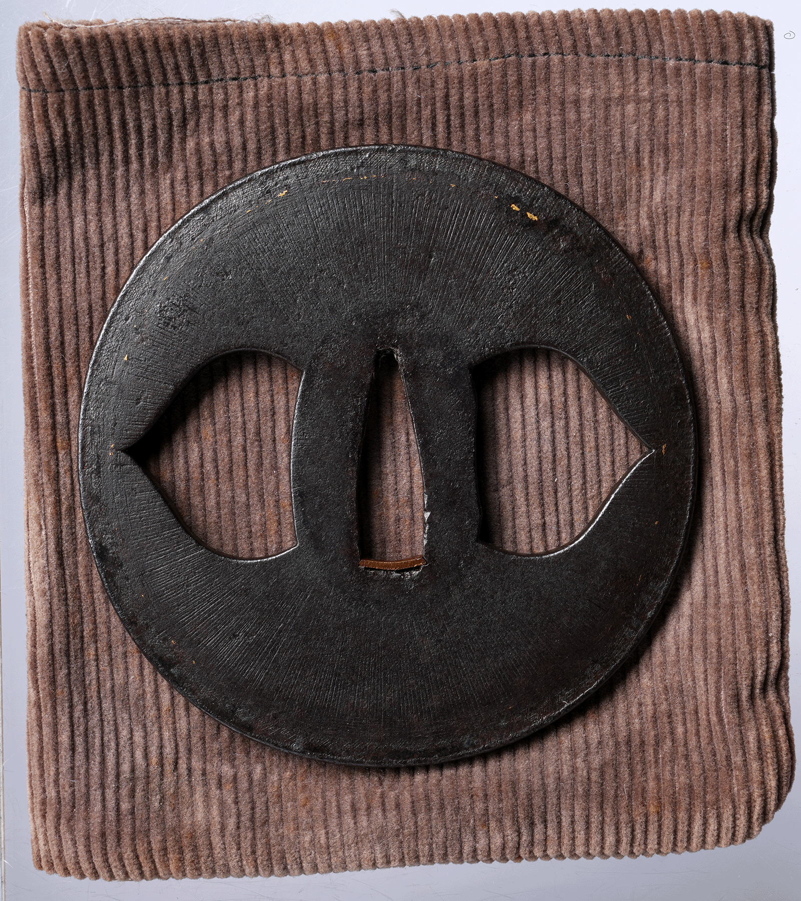 Tsuba: Signed Tsuba with Rays of Amida Buddha — 3 of 4