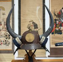 Antique Samurai Kabuto Helmet Certified by the NKBKHK — 1 of 4