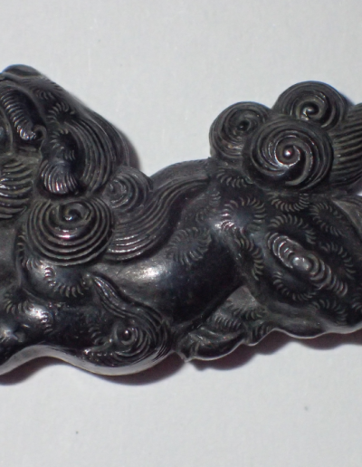 Shonai Shishi Menuki with NTHK Certificate — 3 of 8