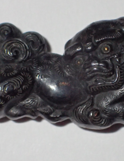 Shonai Shishi Menuki with NTHK Certificate — 4 of 8