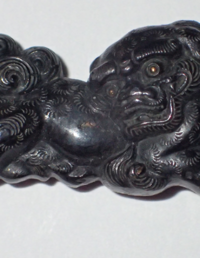 Shonai Shishi Menuki with NTHK Certificate — 5 of 8