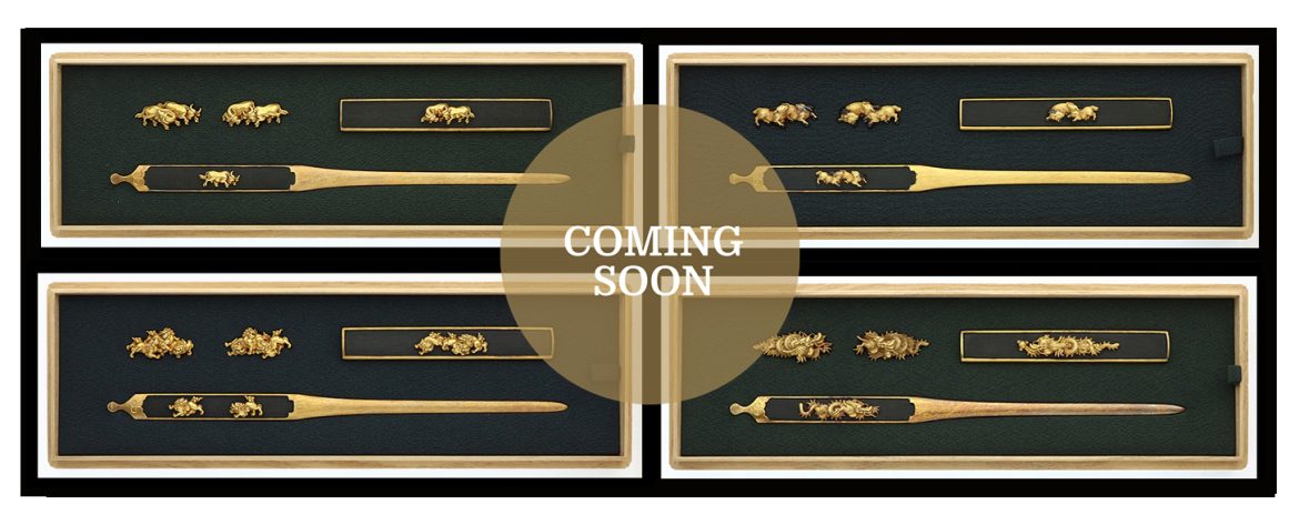 FOUR GOTÔ JÛYÔ (MENUKI, KOZUKA, AND KOGAI) 030226