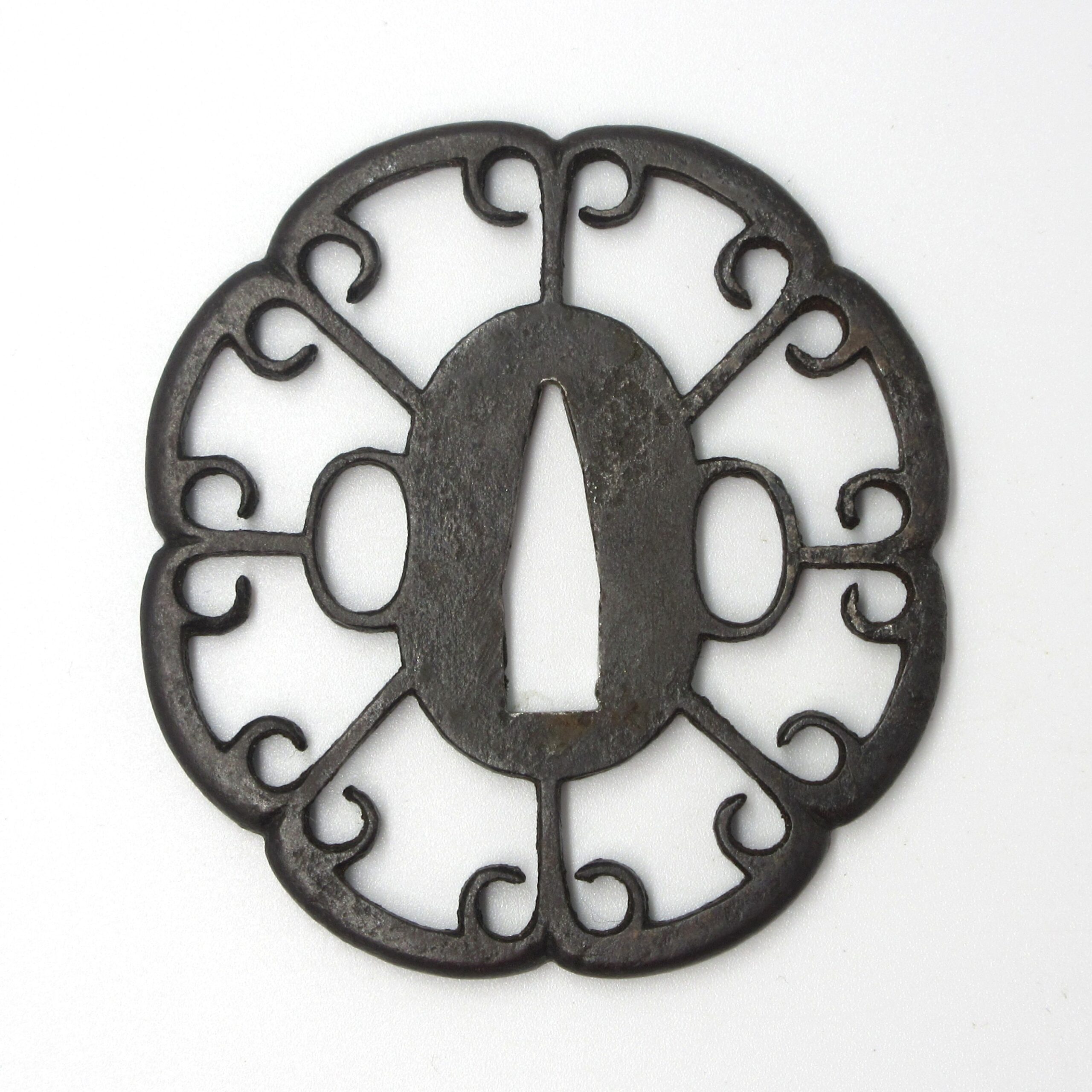 Tsuba: Warabite Sukashi — 3 of 5