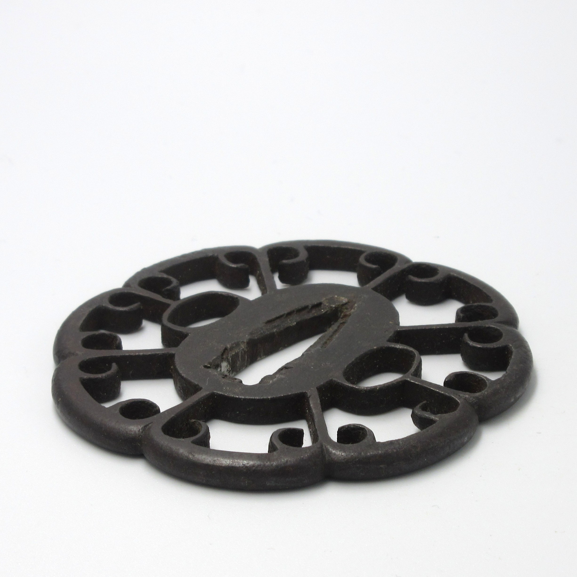 Tsuba: Warabite Sukashi — 4 of 5