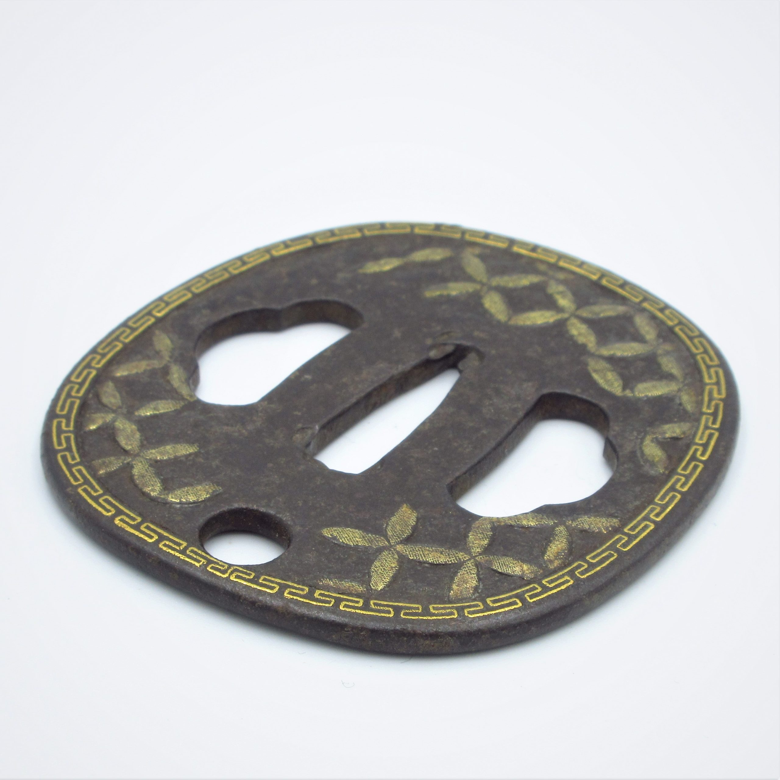 Tsuba: Shippo and Rai-mon (Edo Higo) — 3 of 3