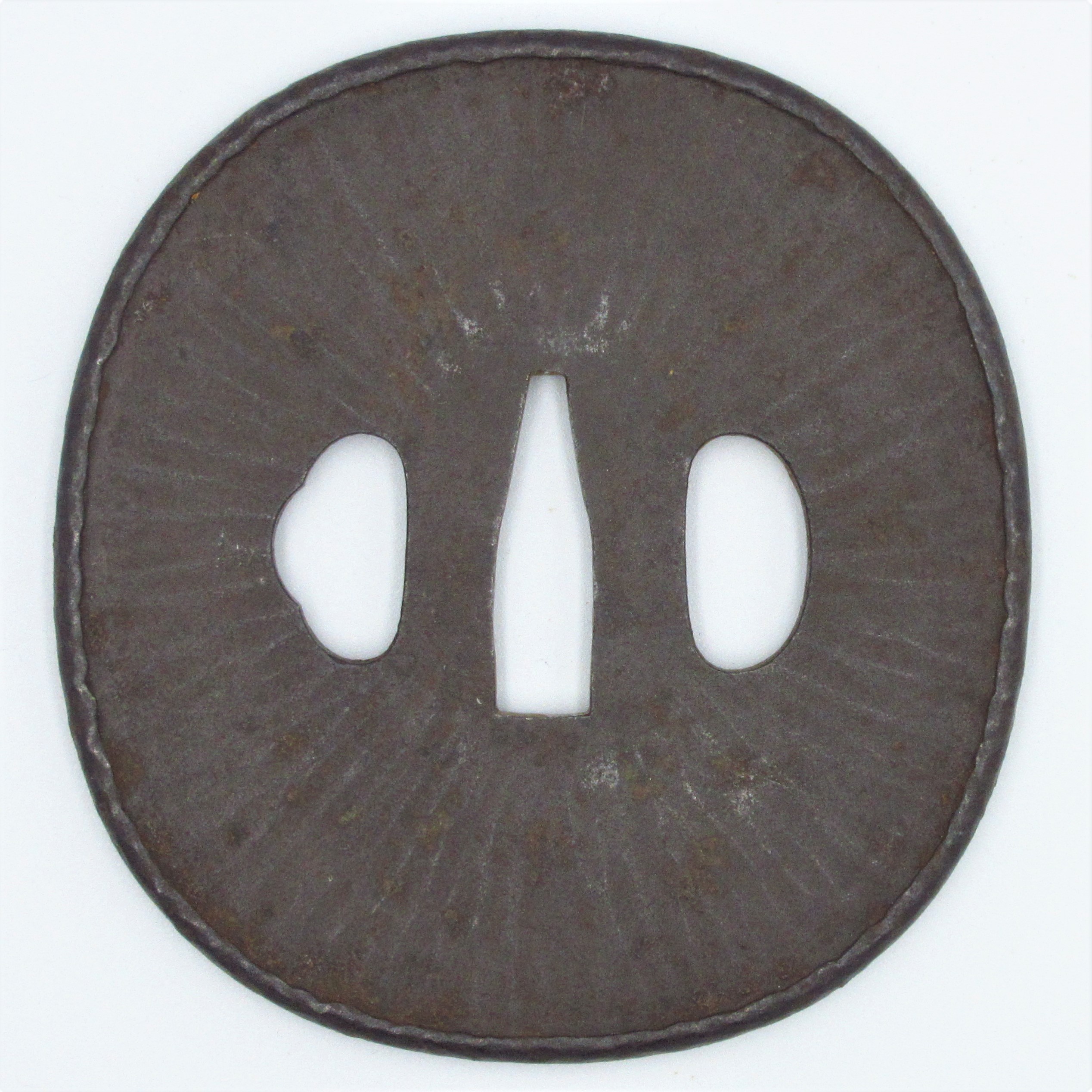 Tsuba: Design of Sun's Rays — 3 of 4