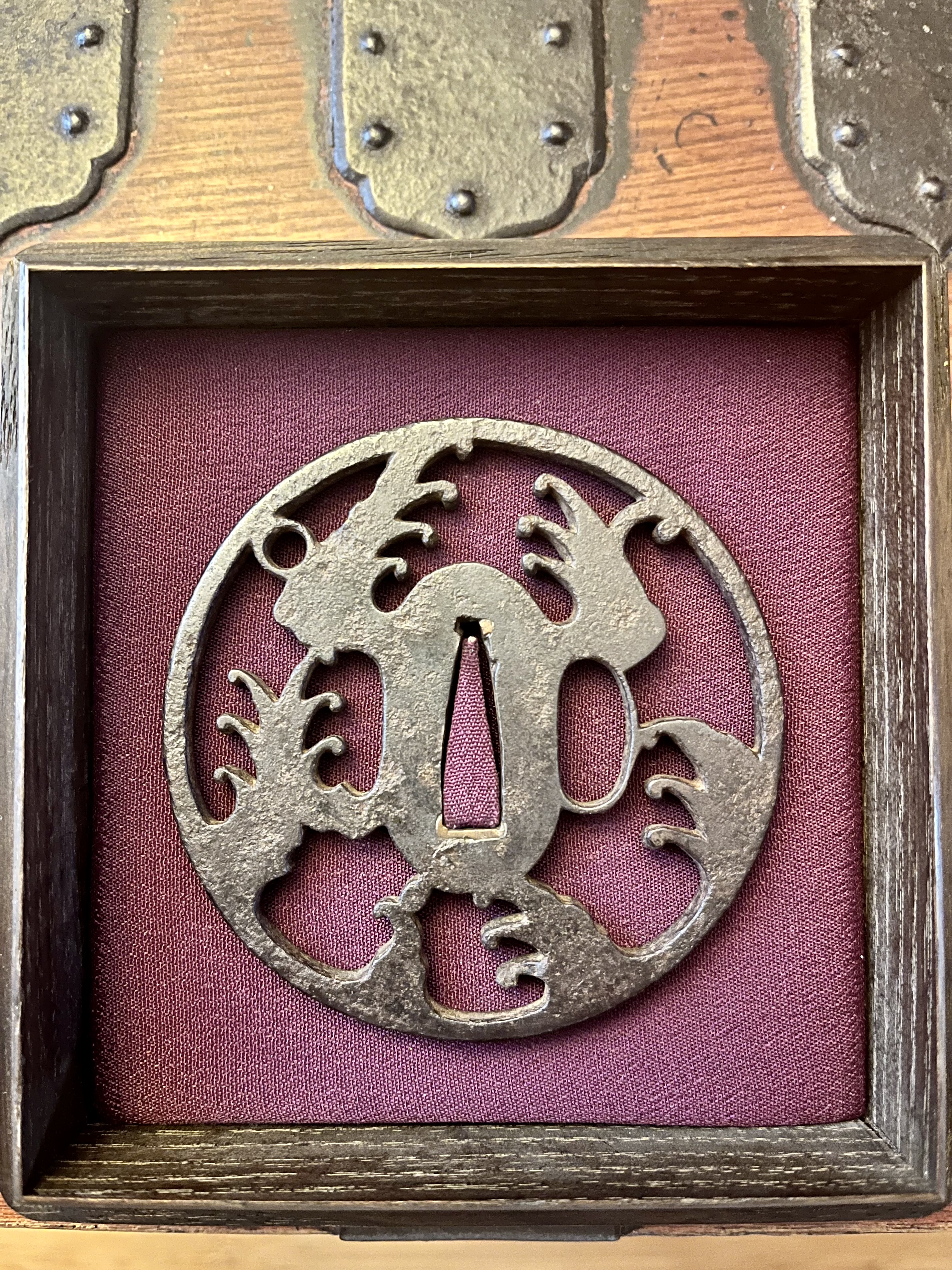 Owari Crashing Waves Tsuba — 1 of 3