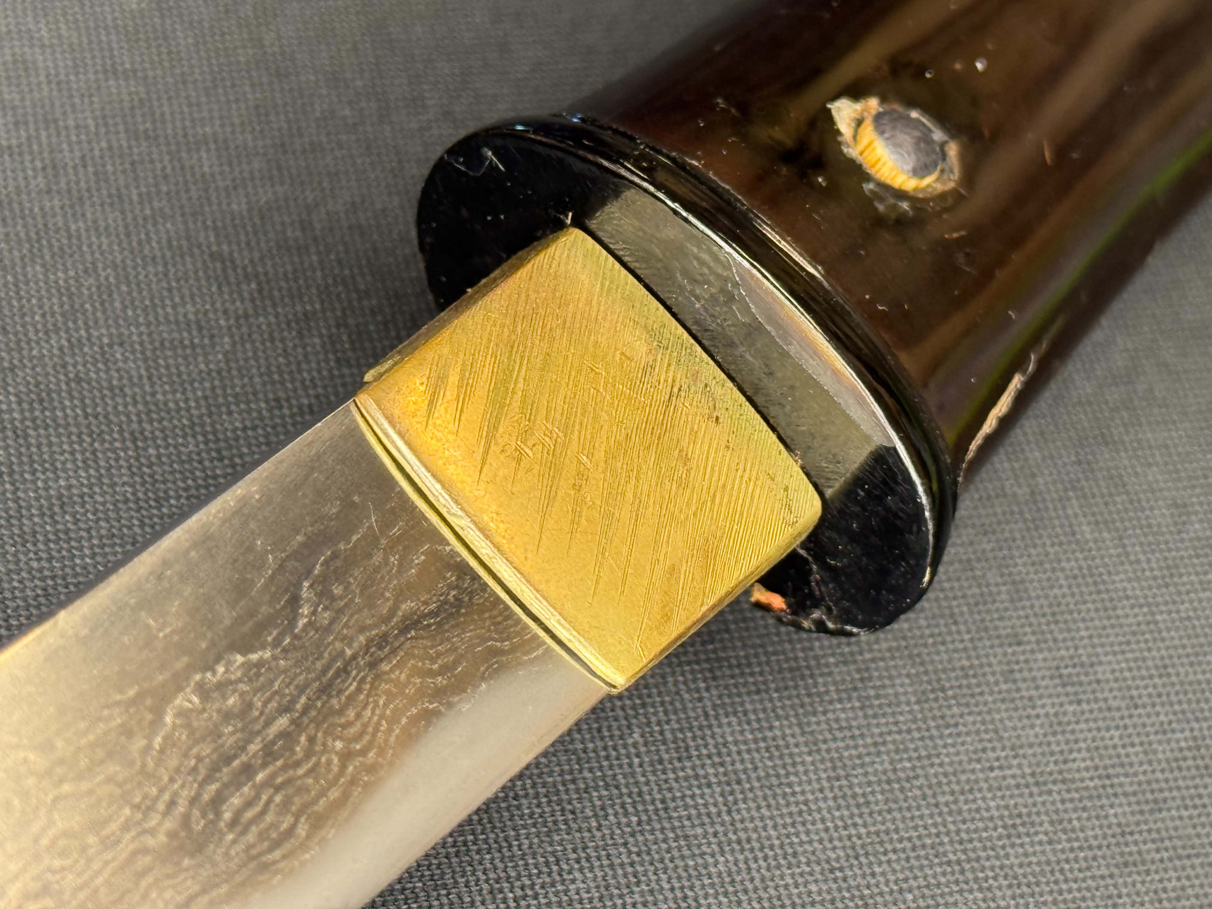 骨董日本刀 地肌の立った短刀 懐剣拵え — 14 of 18
