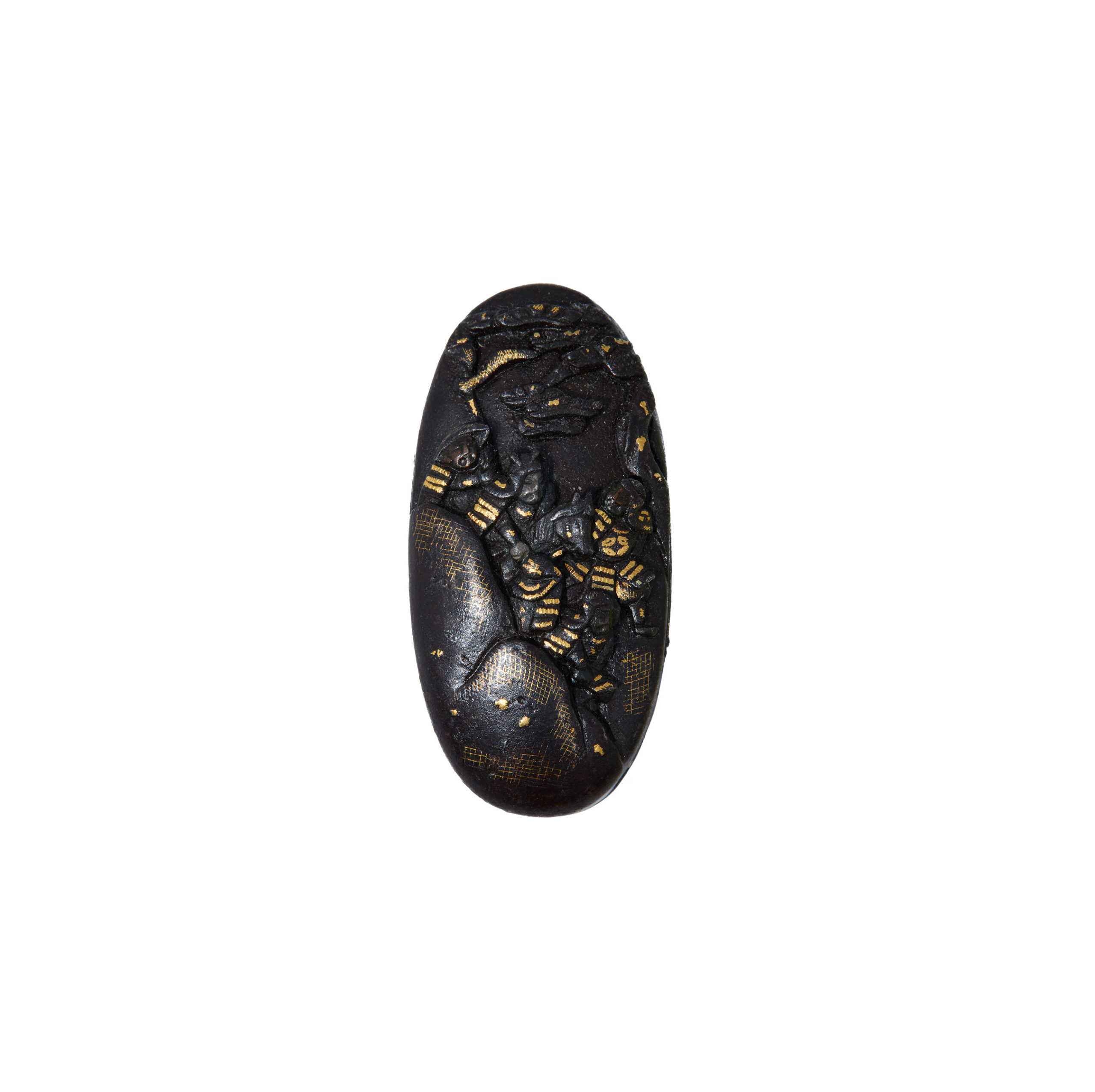 Antique Fuchi Kashira and Menuki for Samurai Sword (FM-01) — 4 of 15