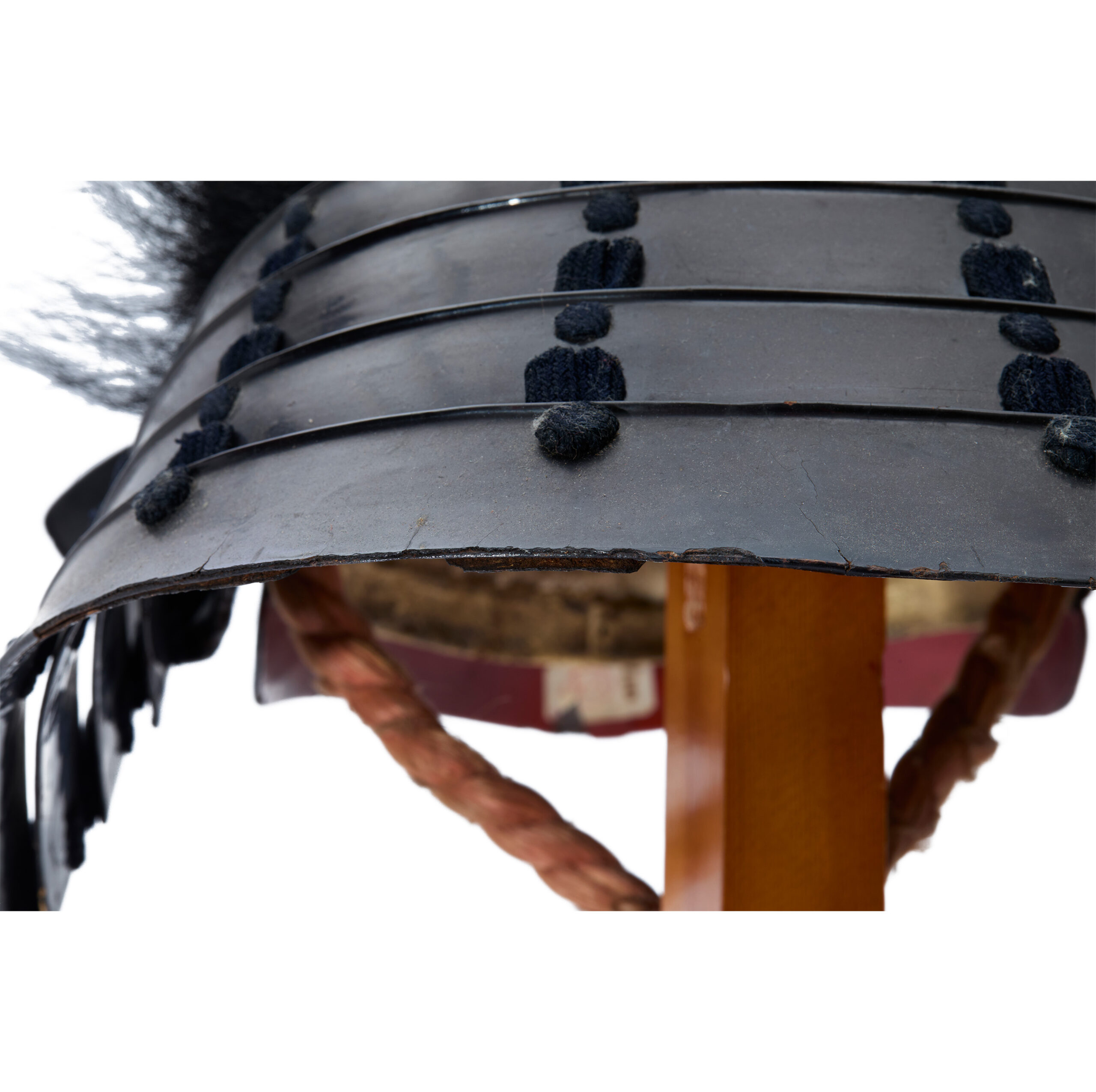 Antique Samurai Helmet: Mid Edo Period Kumage Ue Zu Nari Kabuto with Tokubetsu Kicho Shiryo Certificate — 8 of 16