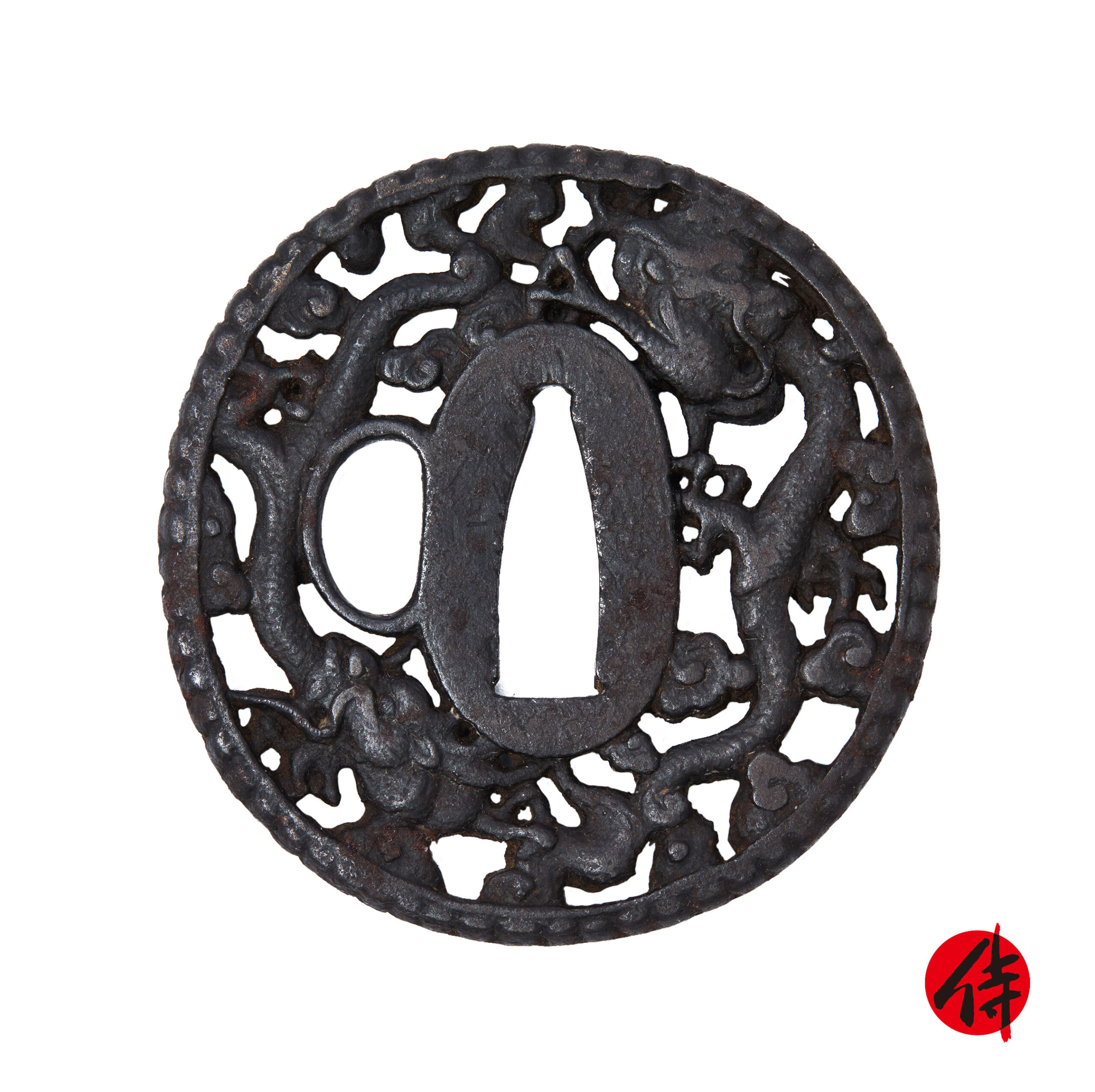 鍔 Edo period antique Tsuba fo… | 日本刀ウォッチ