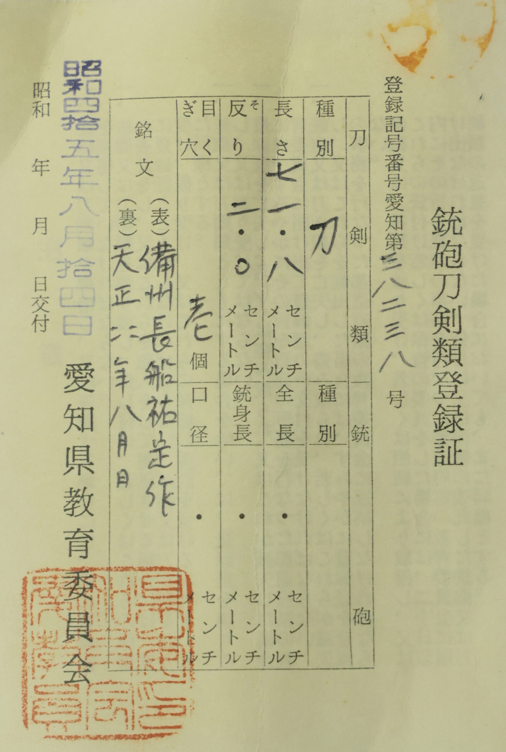 祐定派 — 24 of 24