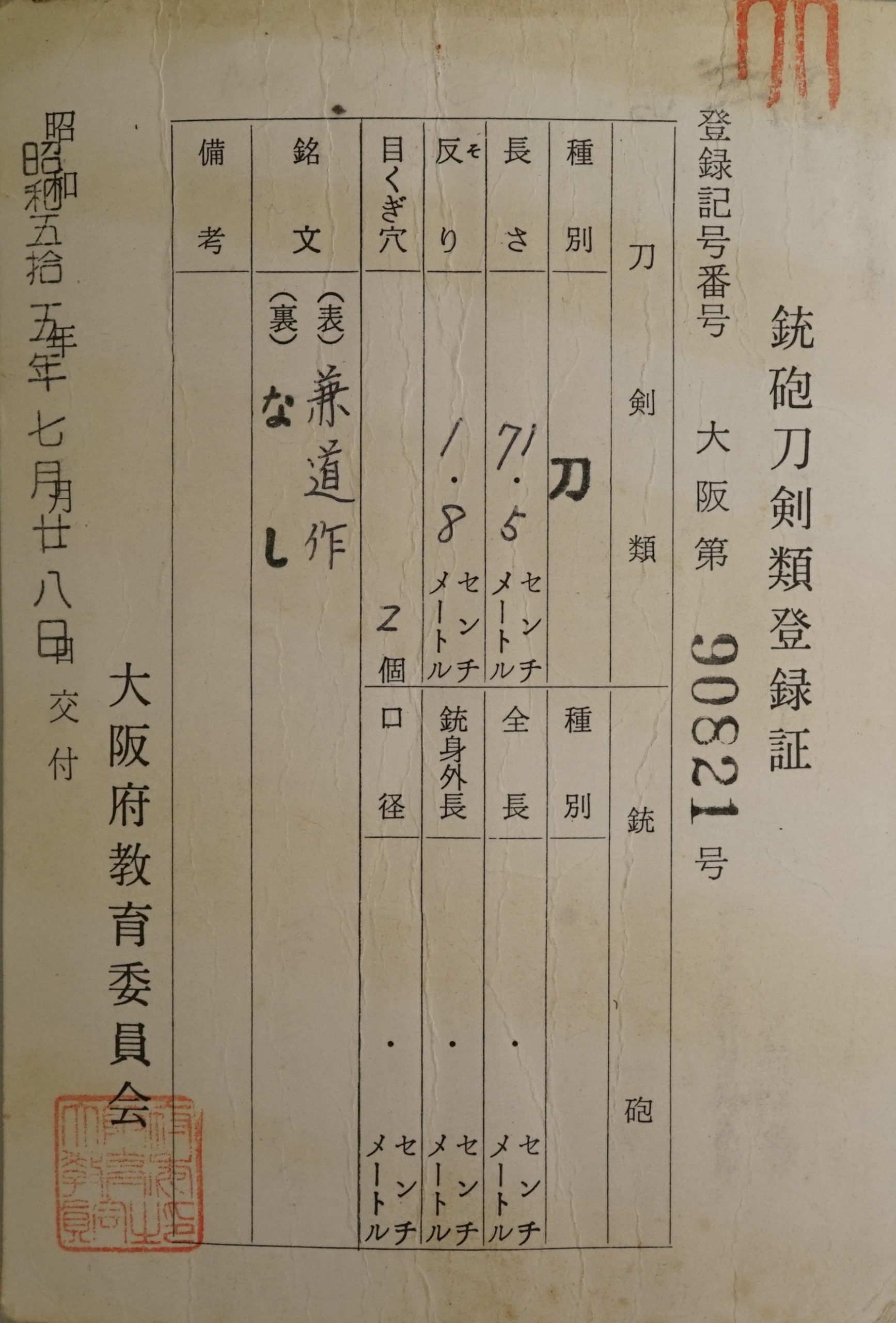 Seki Kanemichi — 14 of 14