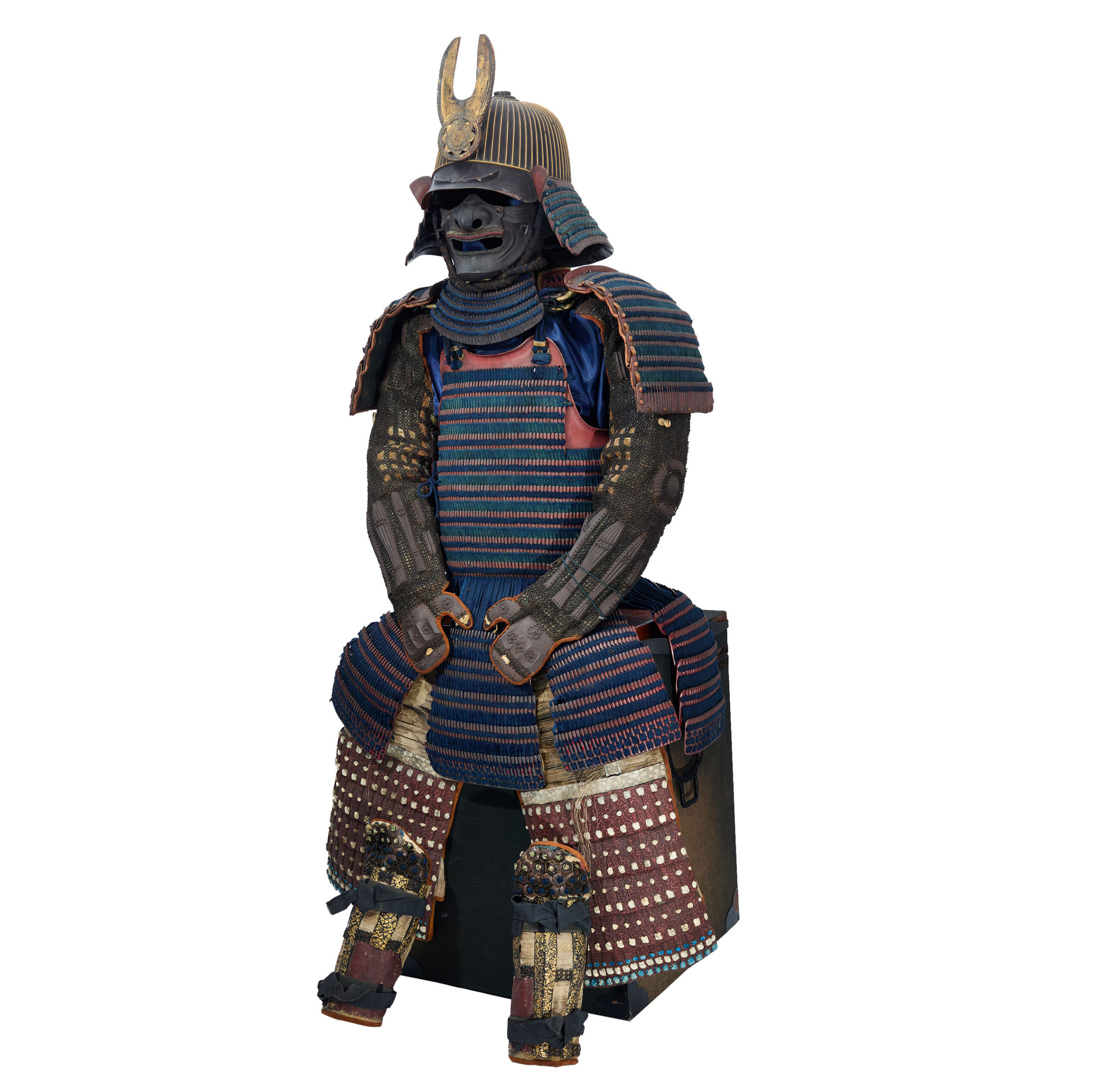 Antique Mid Edo Period Samurai Armor with Tokubetsu Kicho Shiryo Certificate (A-64) — 3 of 33