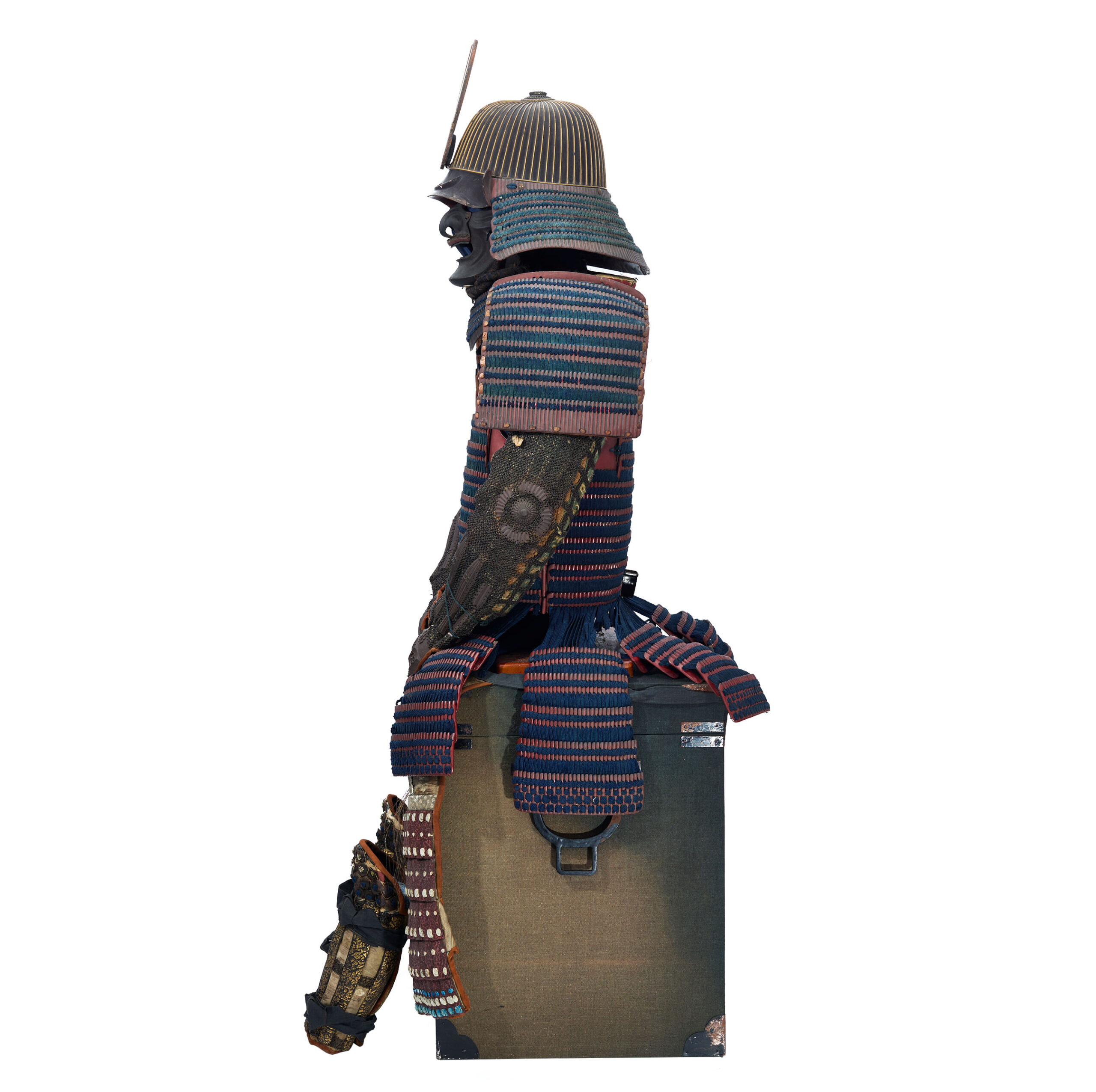 Antique Mid Edo Period Samurai Armor with Tokubetsu Kicho Shiryo Certificate (A-64) — 4 of 33