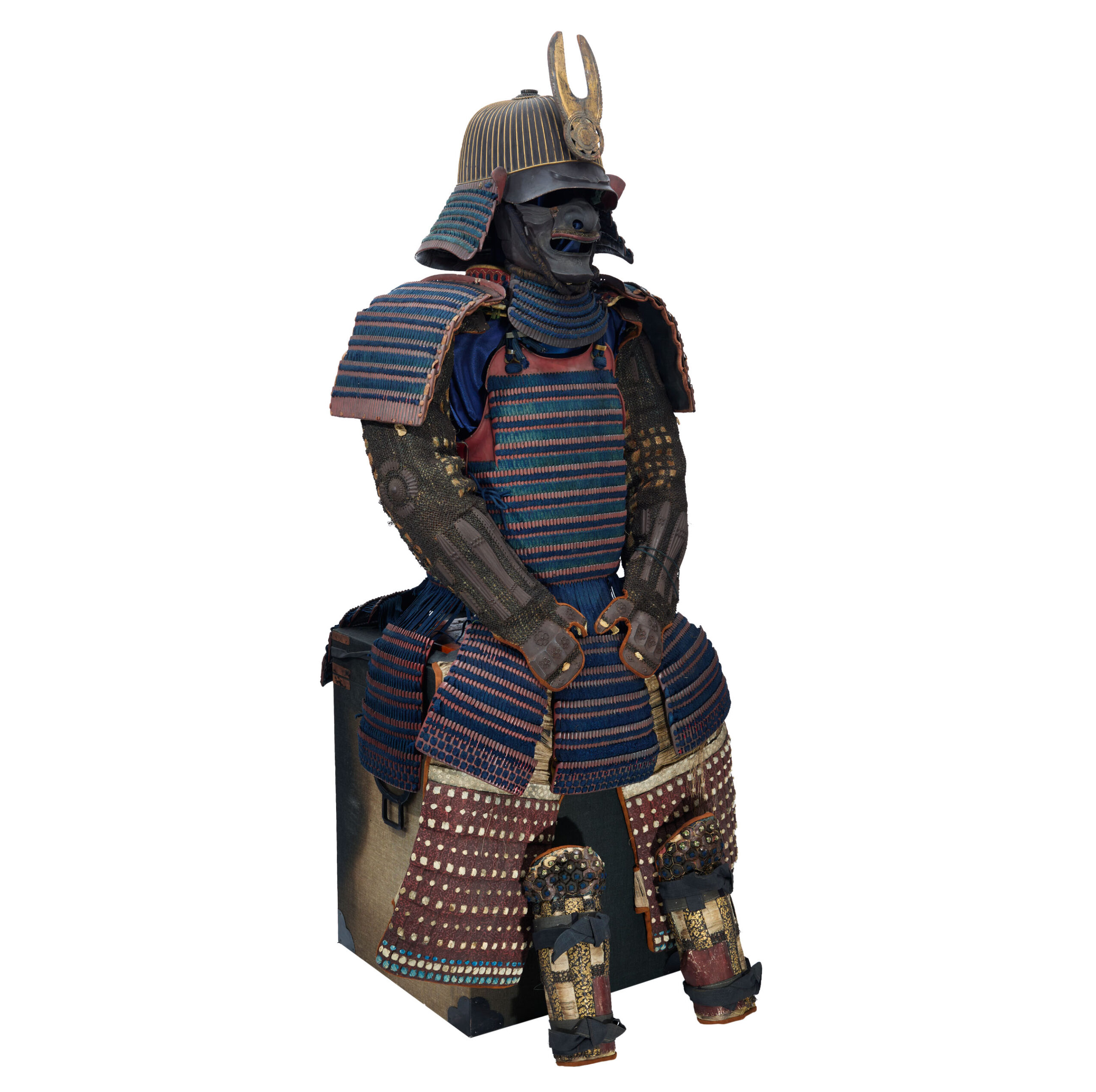 Antique Mid Edo Period Samurai Armor with Tokubetsu Kicho Shiryo Certificate (A-64) — 7 of 33