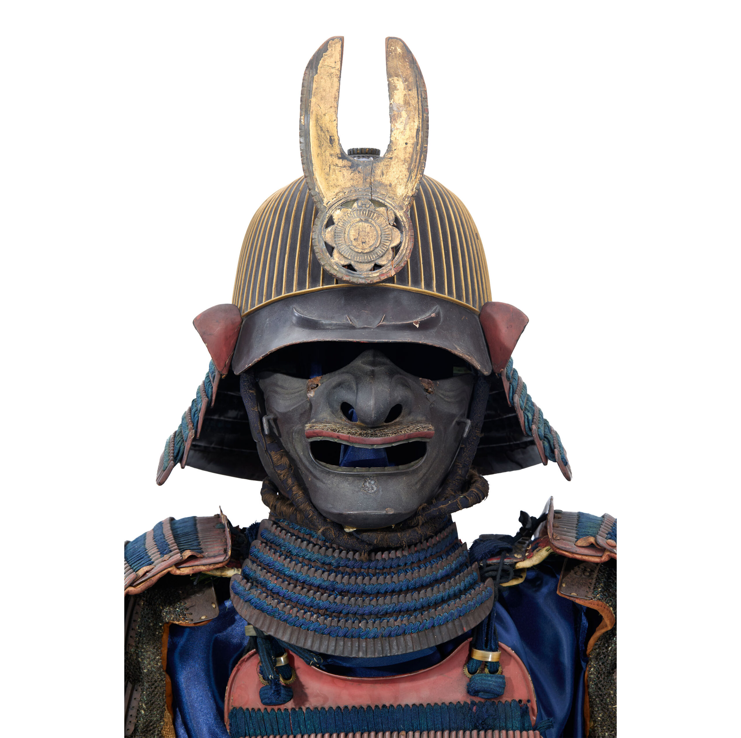 Antique Mid Edo Period Samurai Armor with Tokubetsu Kicho Shiryo Certificate (A-64) — 8 of 33