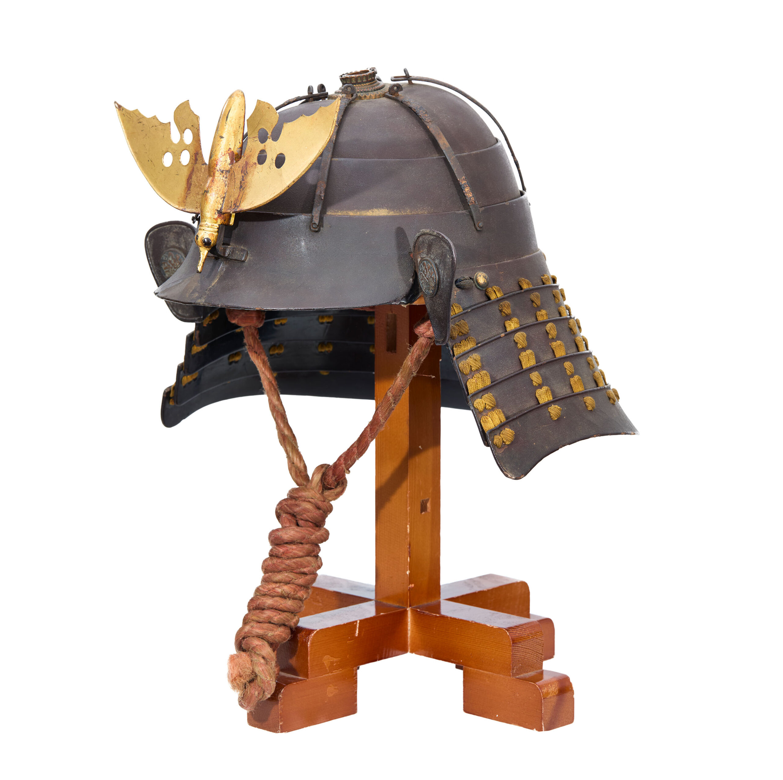 Antique Samurai Helmet Mid Edo Period Tatami Kabuto Tokubetsu Kicho Shiryo Certificate (KT-76) — 2 of 19