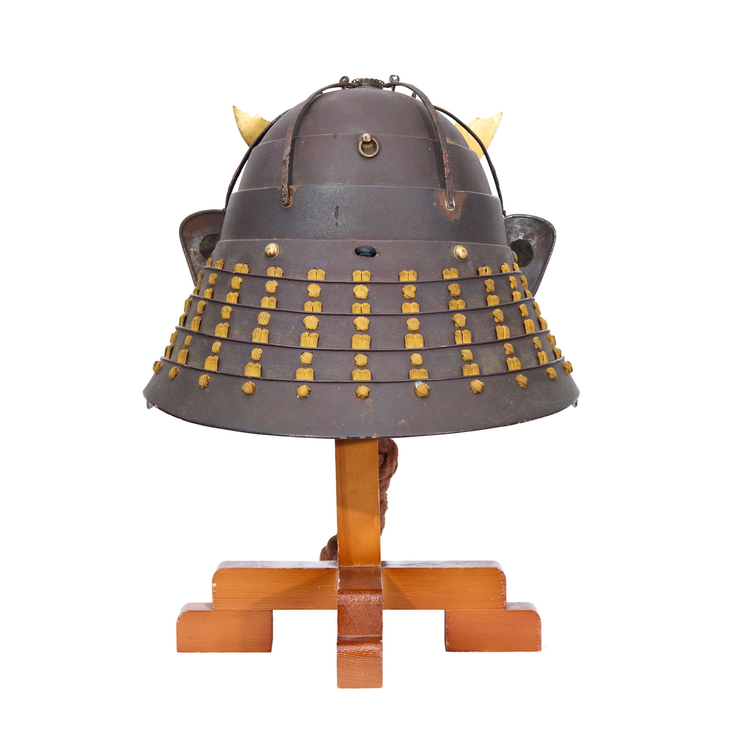 Antique Samurai Helmet Mid Edo Period Tatami Kabuto Tokubetsu Kicho Shiryo Certificate (KT-76) — 4 of 19