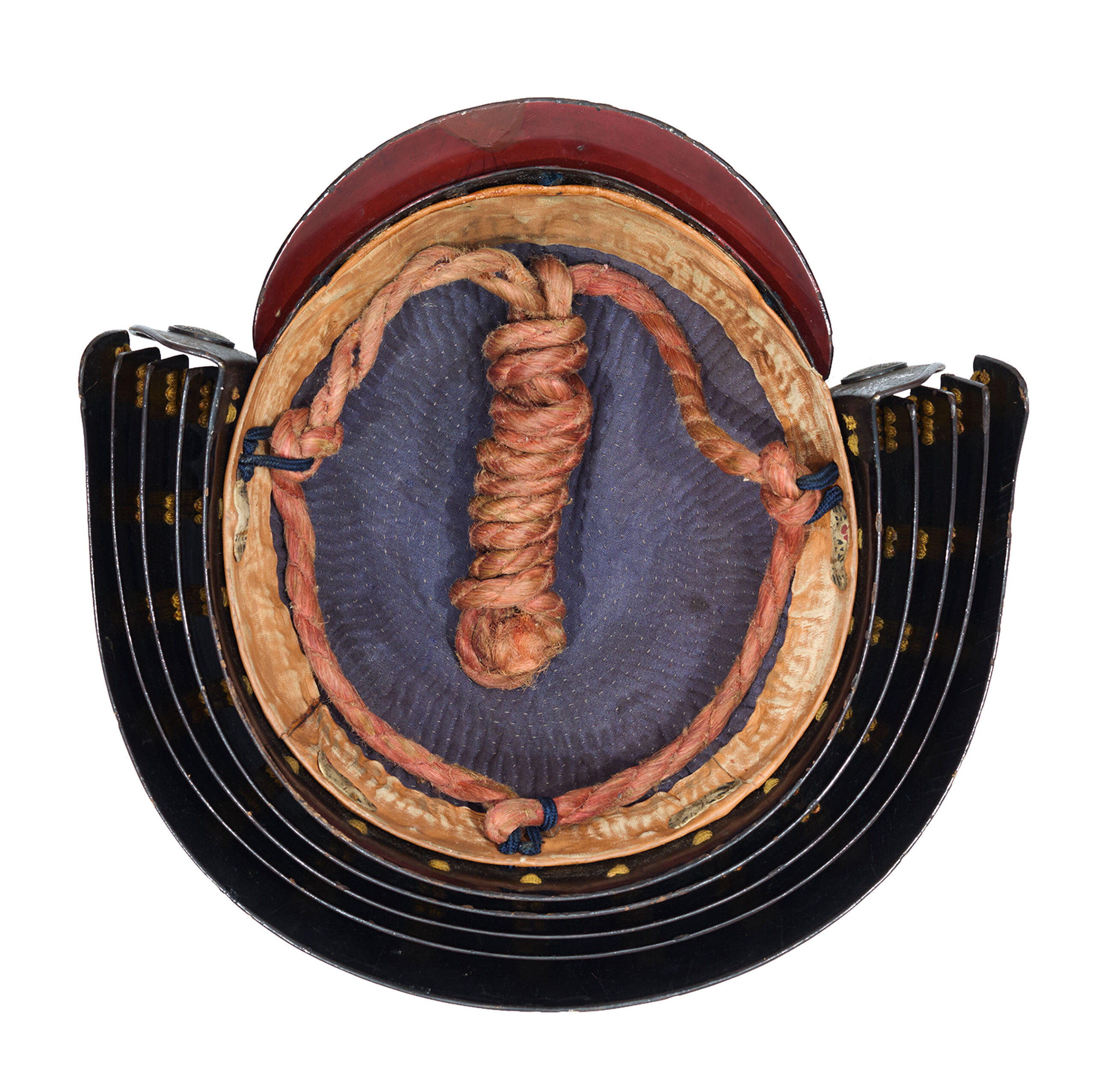 Antique Samurai Helmet Mid Edo Period Tatami Kabuto Tokubetsu Kicho Shiryo Certificate (KT-76) — 8 of 19
