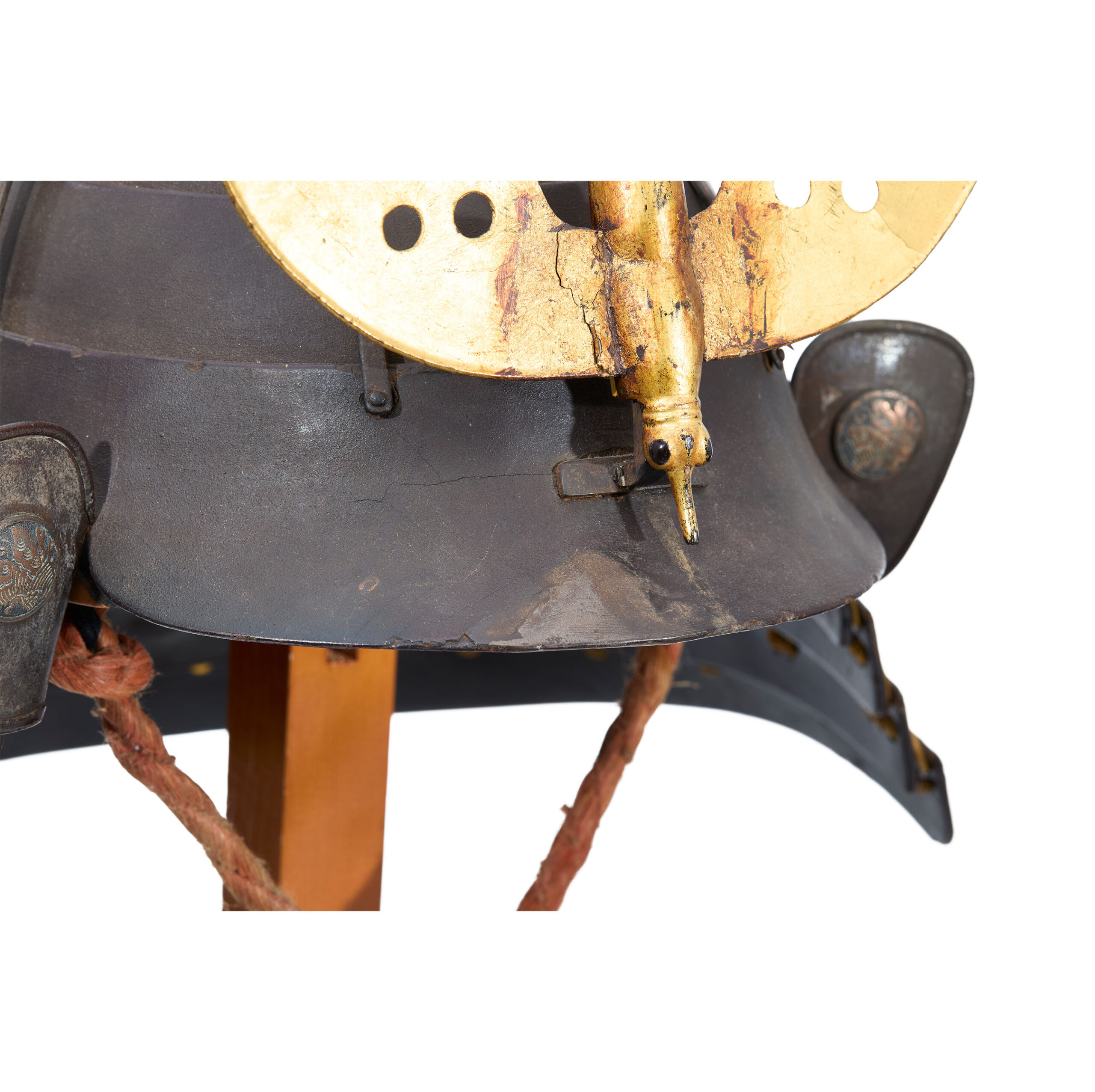 Antique Samurai Helmet Mid Edo Period Tatami Kabuto Tokubetsu Kicho Shiryo Certificate (KT-76) — 11 of 19