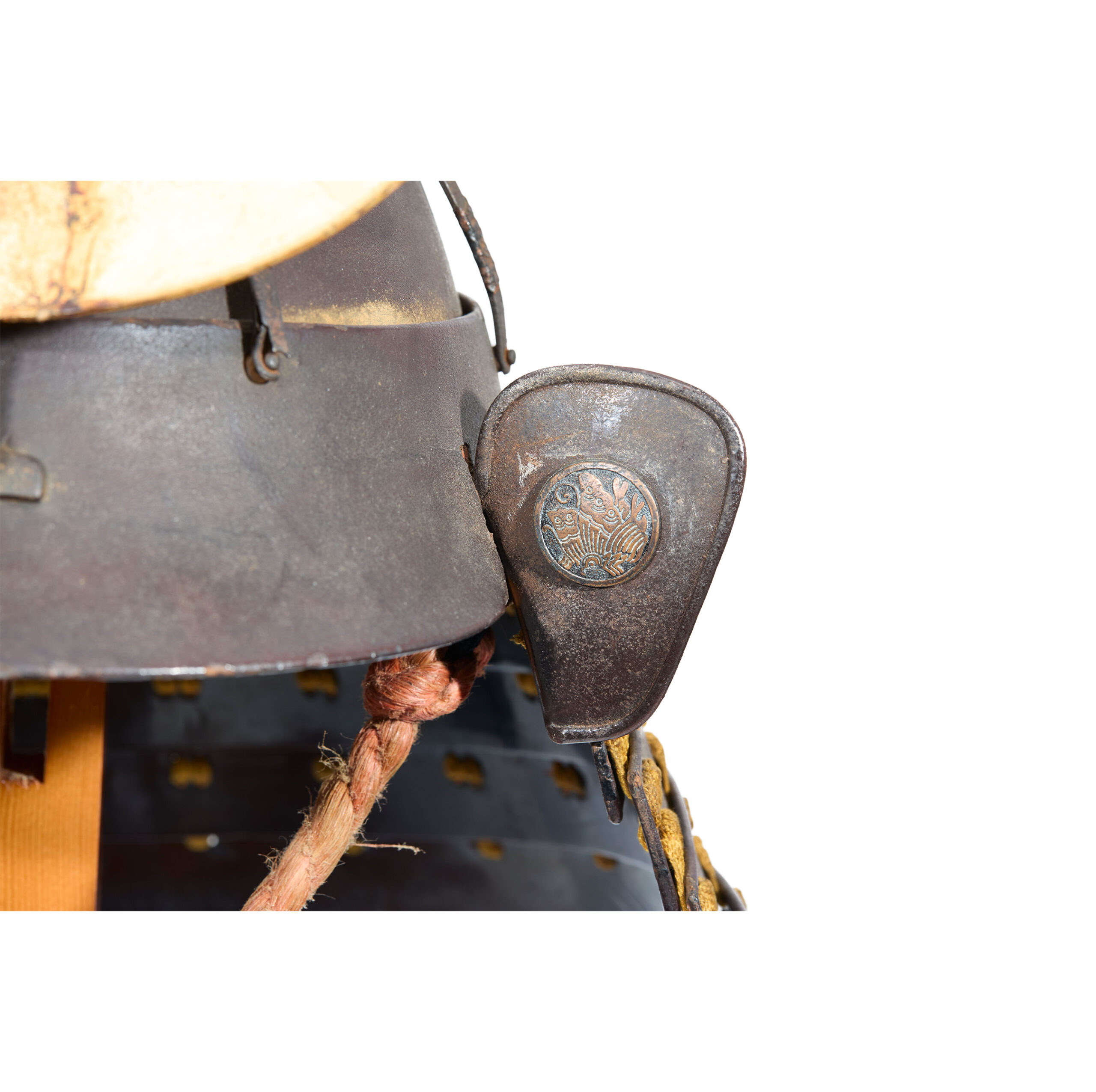 Antique Samurai Helmet Mid Edo Period Tatami Kabuto Tokubetsu Kicho Shiryo Certificate (KT-76) — 13 of 19