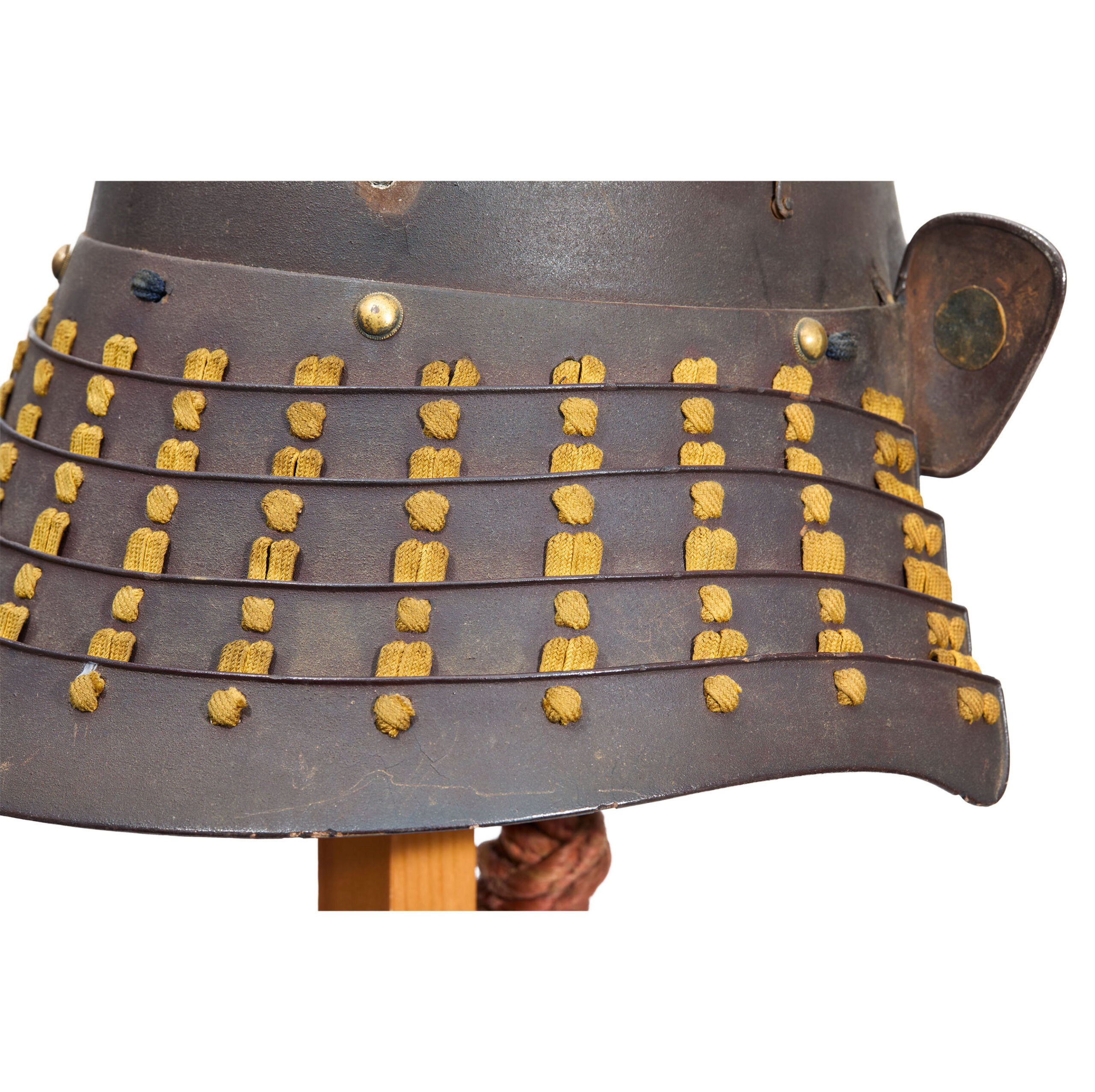 Antique Samurai Helmet Mid Edo Period Tatami Kabuto Tokubetsu Kicho Shiryo Certificate (KT-76) — 16 of 19