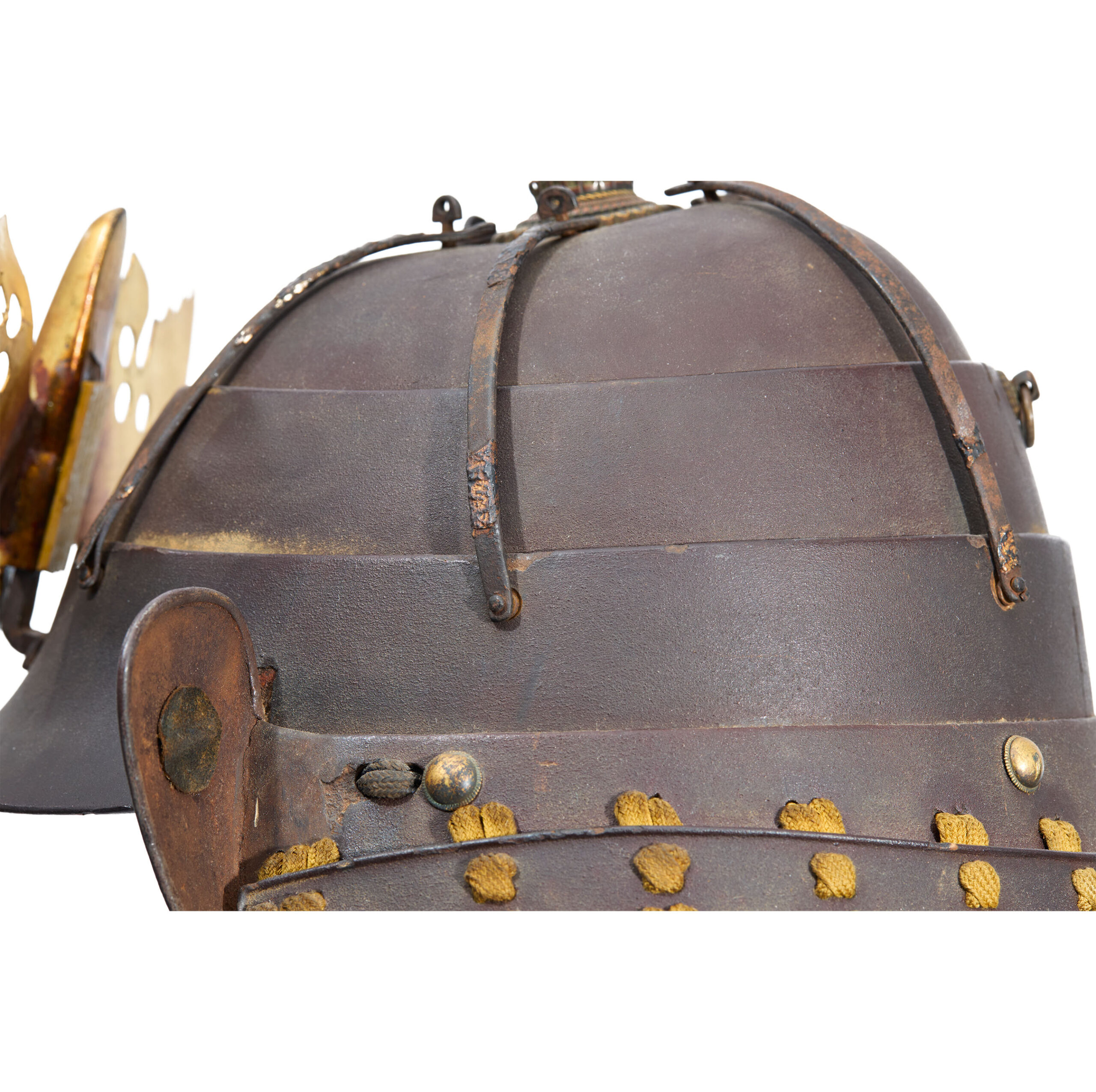 Antique Samurai Helmet Mid Edo Period Tatami Kabuto Tokubetsu Kicho Shiryo Certificate (KT-76) — 18 of 19