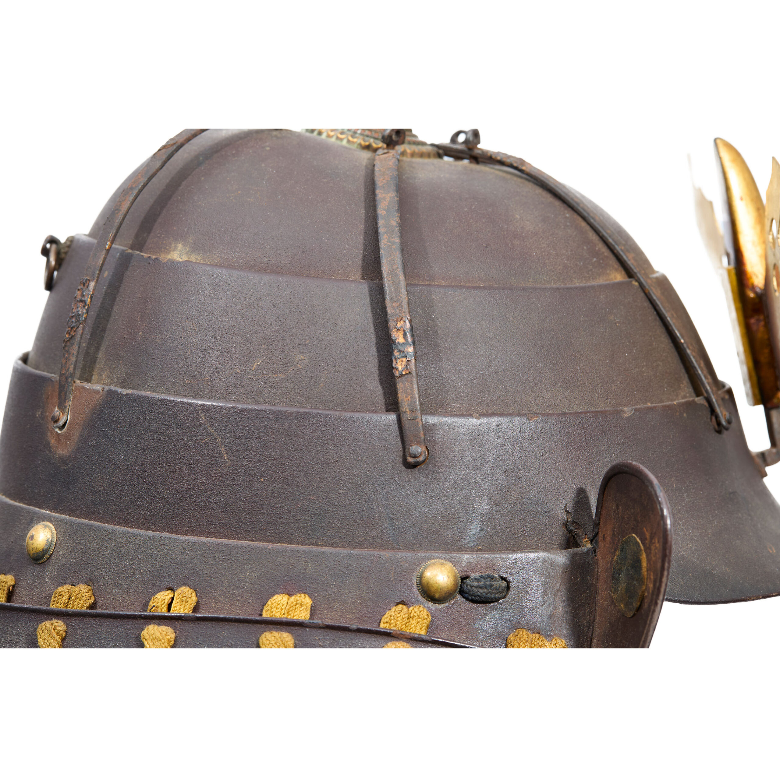 Antique Samurai Helmet Mid Edo Period Tatami Kabuto Tokubetsu Kicho Shiryo Certificate (KT-76) — 19 of 19
