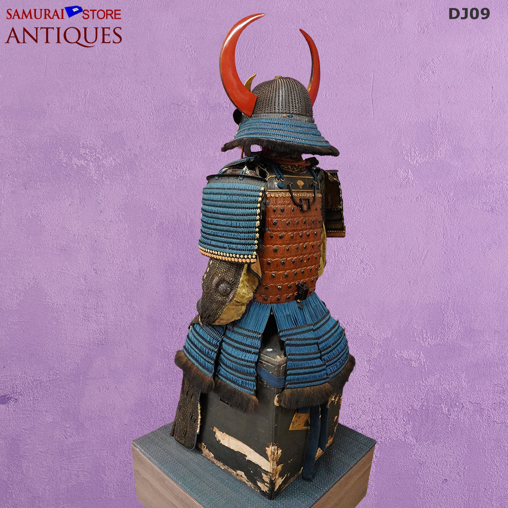 Antique Suit of Armor from the Edo Shogun Period with Kōshu Tokubetsu Kichō Shiryō Certificate — 5 of 9