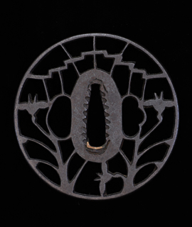 Tsuba: Yatsuhashi Sukashi — 1 of 6