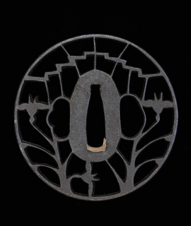 Tsuba: Yatsuhashi Sukashi — 2 of 6
