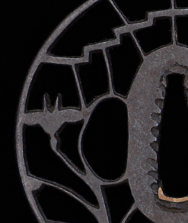 Tsuba: Yatsuhashi Sukashi — 4 of 6