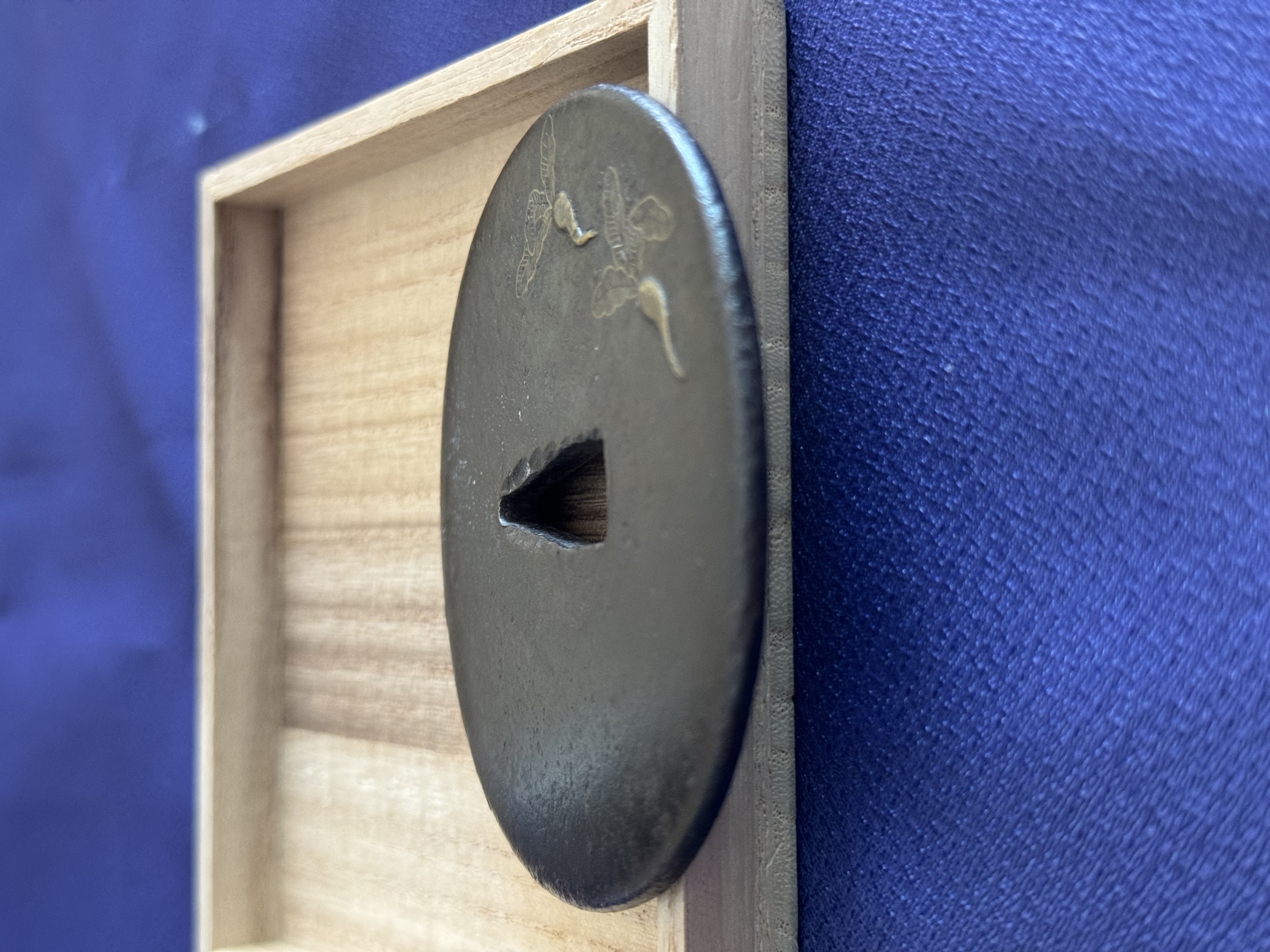 Tsuba: Mumei Heianjo Zogan - NBTHK Hozon Tosogu — 3 of 4