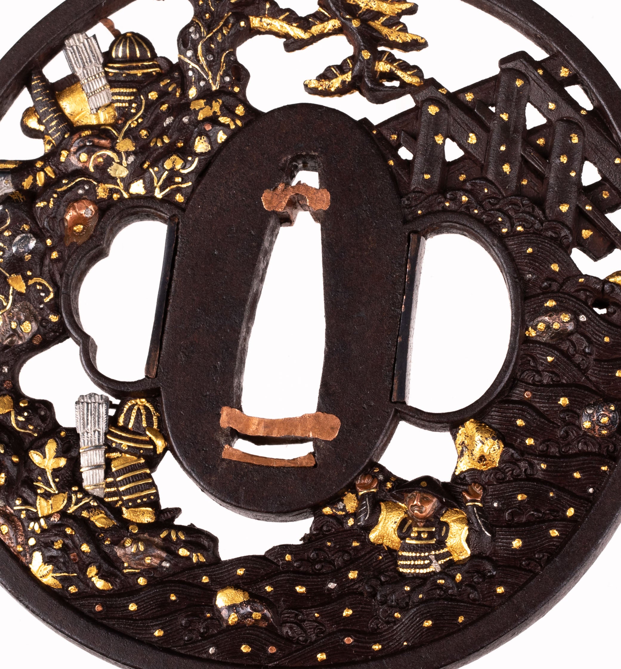 Tsuba: Iron Soten School, Battle of Uji — 7 of 7