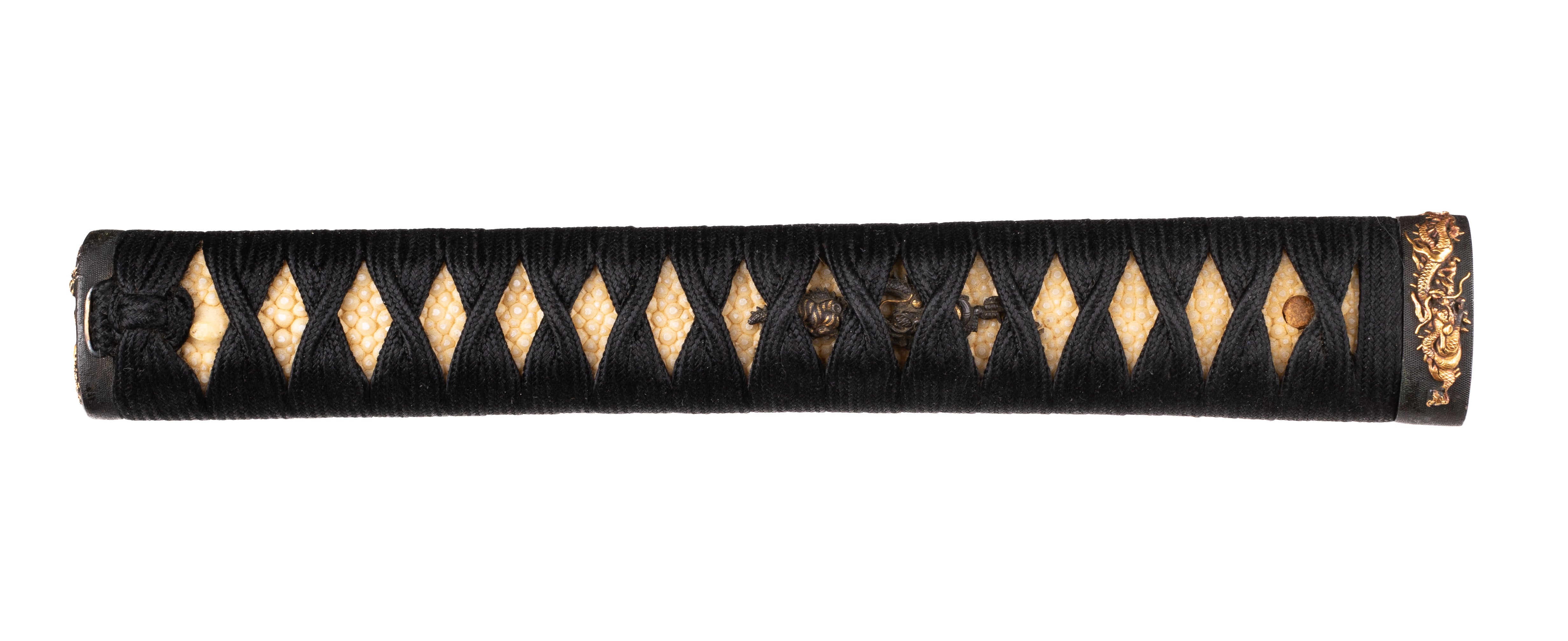 Katana Tsuka with Dragon Fuchikashira and Ryuko Menuki — 1 of 12