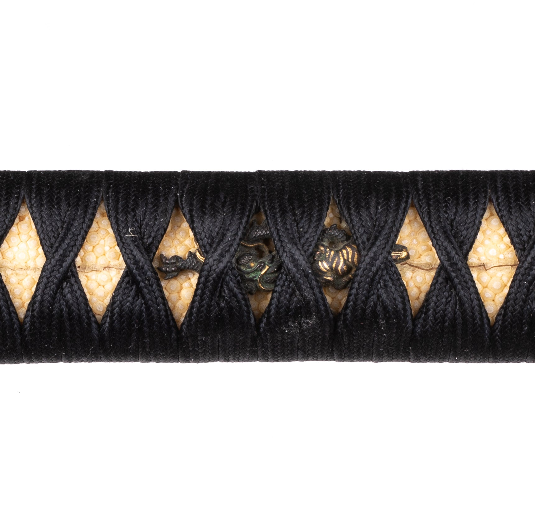 Katana Tsuka with Dragon Fuchikashira and Ryuko Menuki — 2 of 12