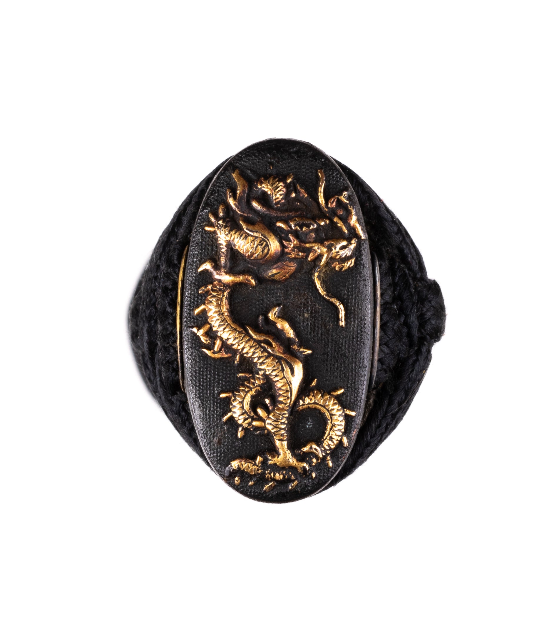 Katana Tsuka with Dragon Fuchikashira and Ryuko Menuki — 7 of 12