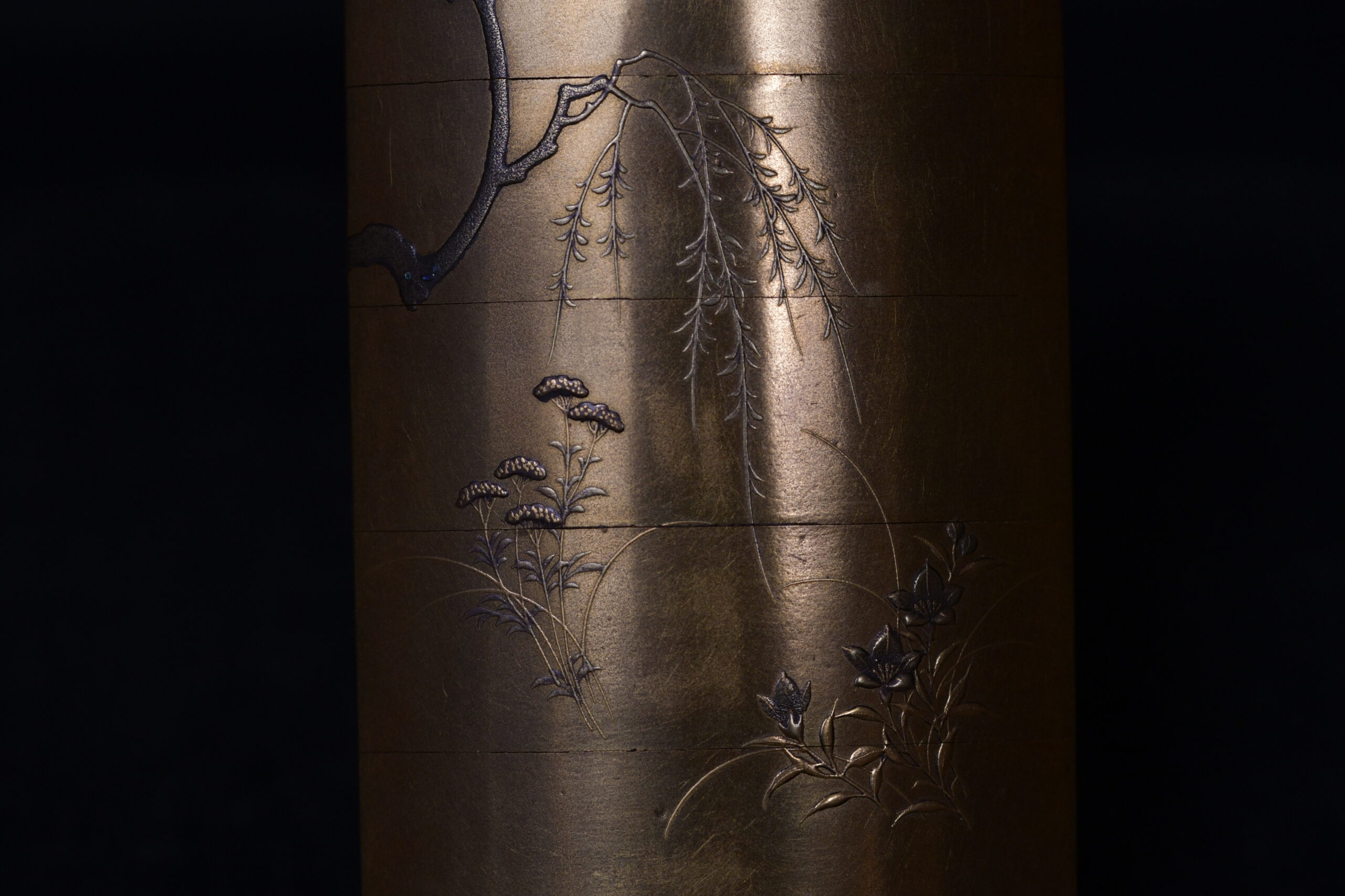 Inro Makie Shibayama Lady — 3 of 7