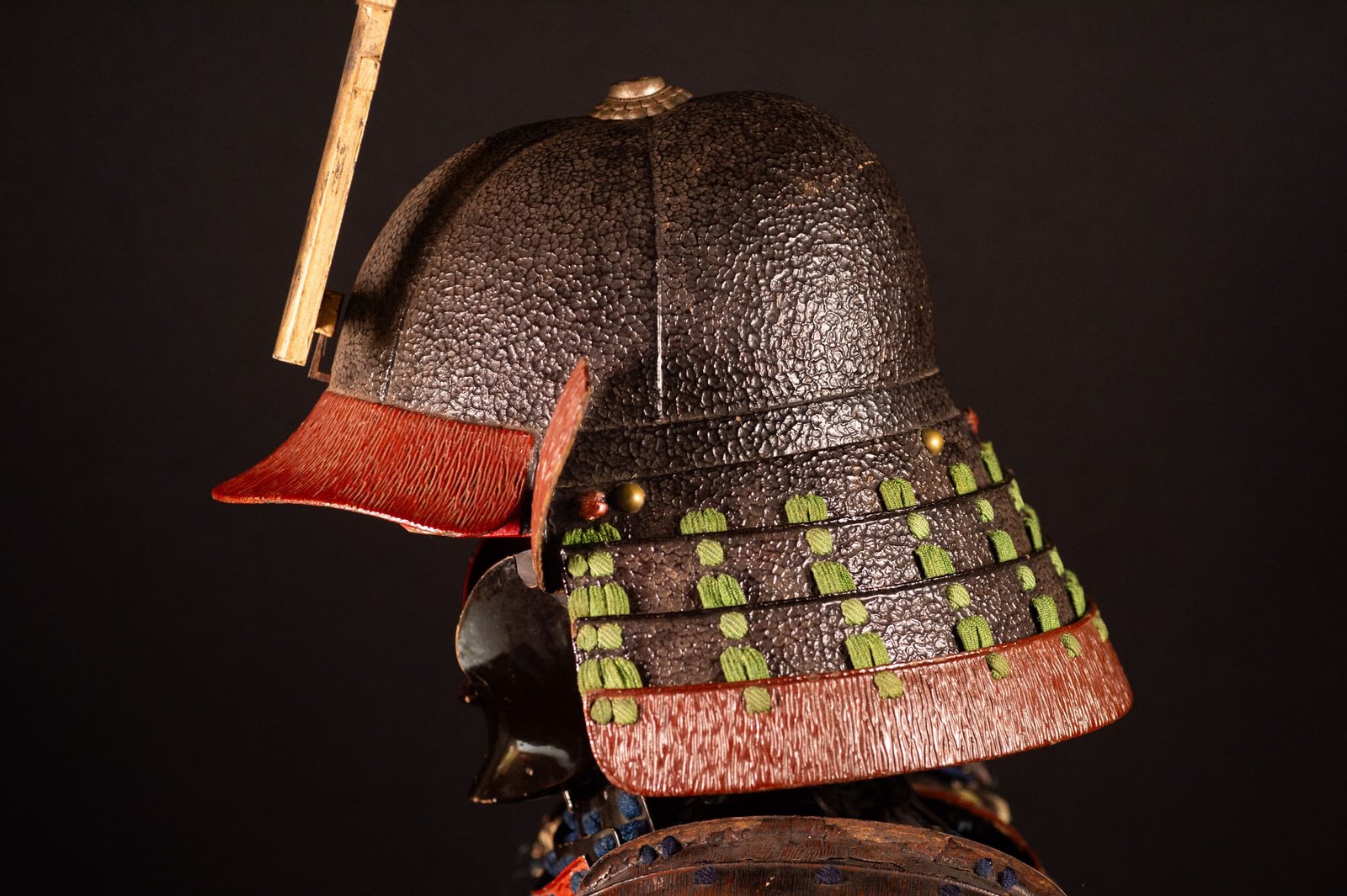 Japanese Samurai Armor Tōsei Gusoku with Torii Maedate — 13 of 22
