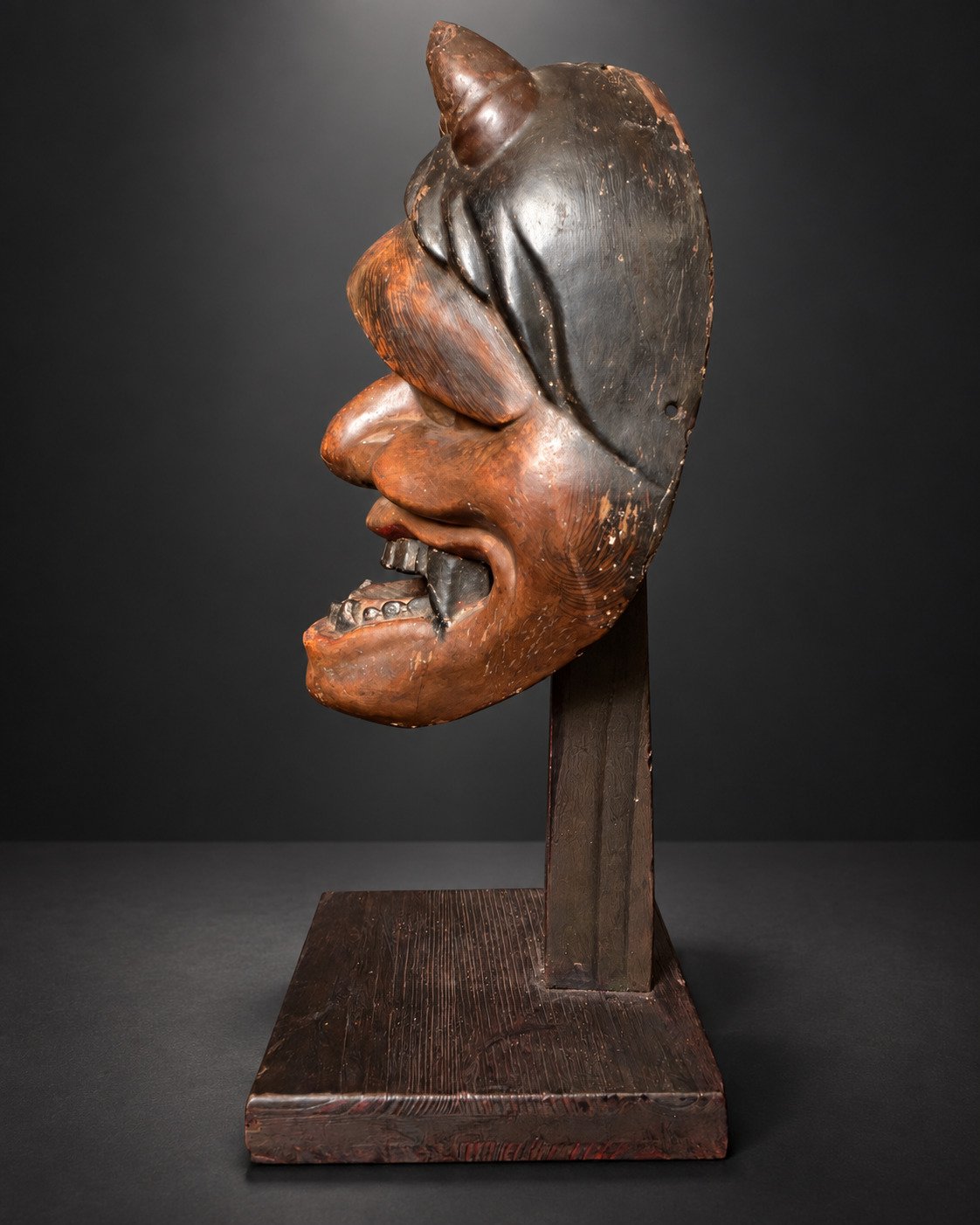 Late Edo Oni Mask - 19th Century Japanese Demon Mask — 6 of 10