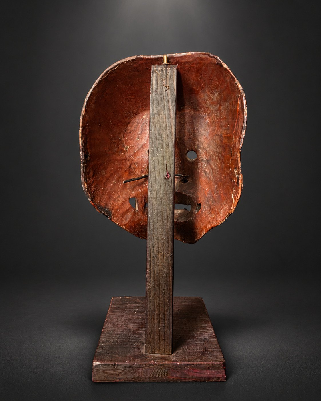 Late Edo Oni Mask - 19th Century Japanese Demon Mask — 10 of 10
