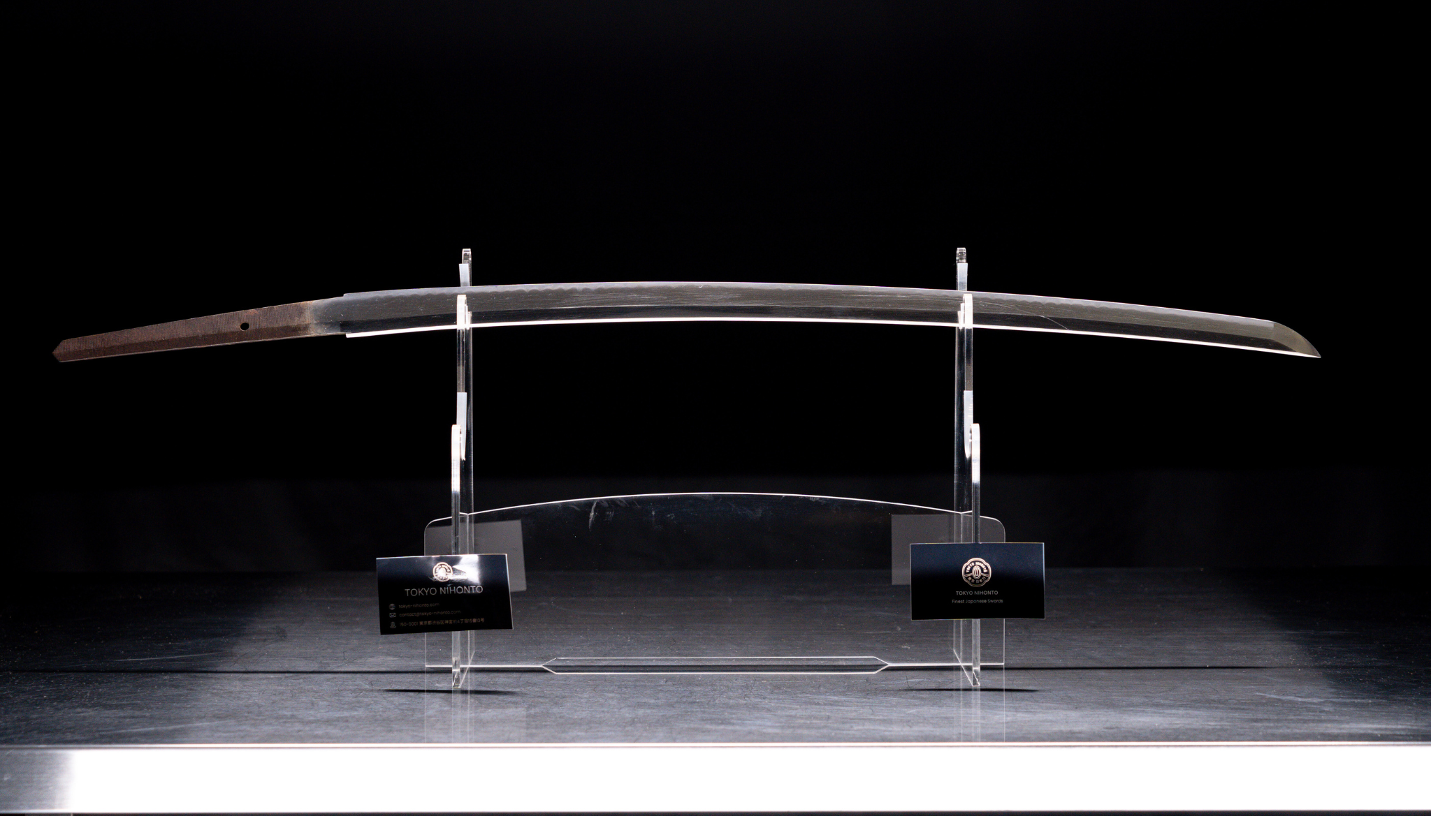 Antique Japanese Sword Katana, Edo Period,Blue and Brown Koshirae — 3 of 15